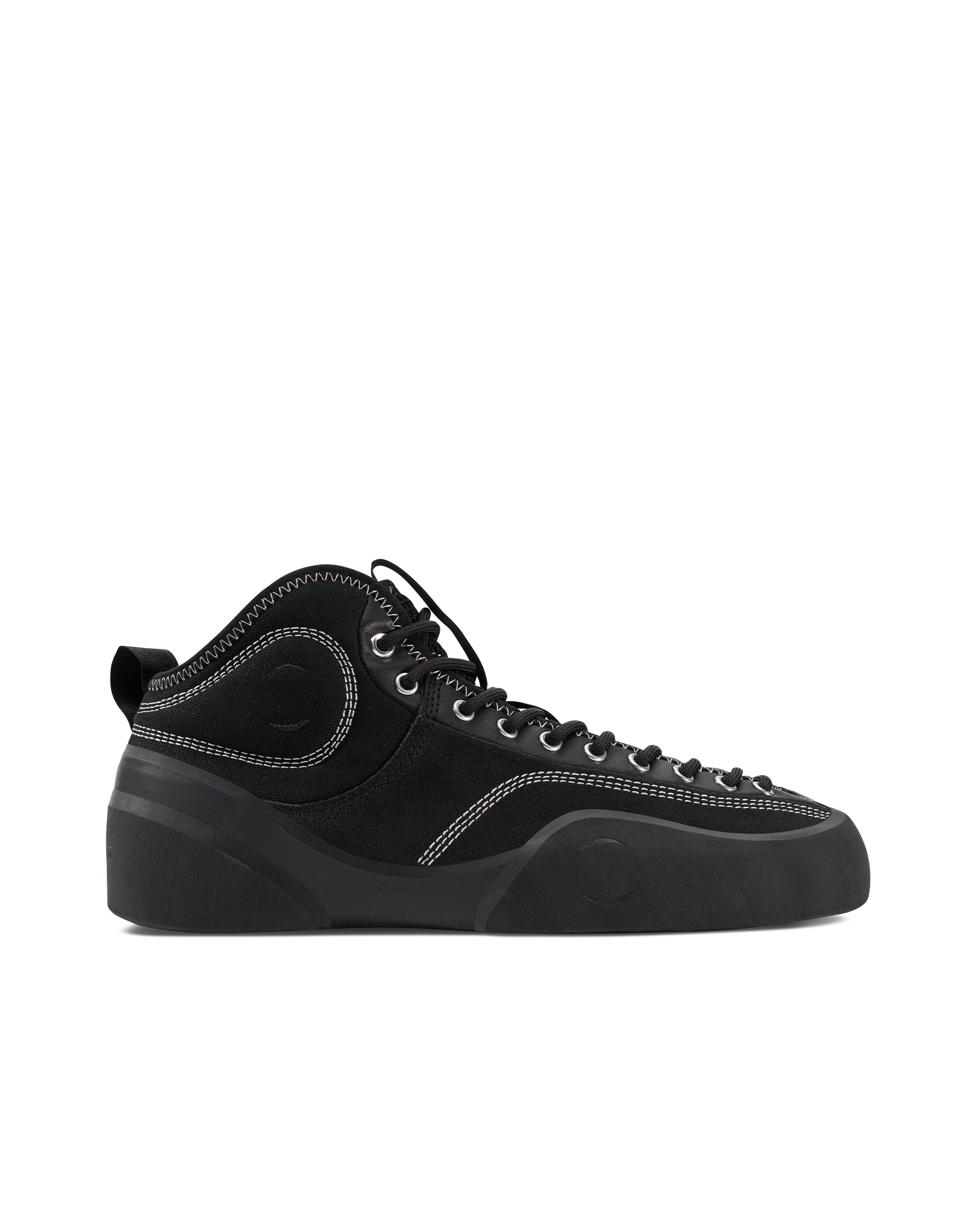 Village PM Leather Suede 1PM MID	Black / Natural Black	Leather