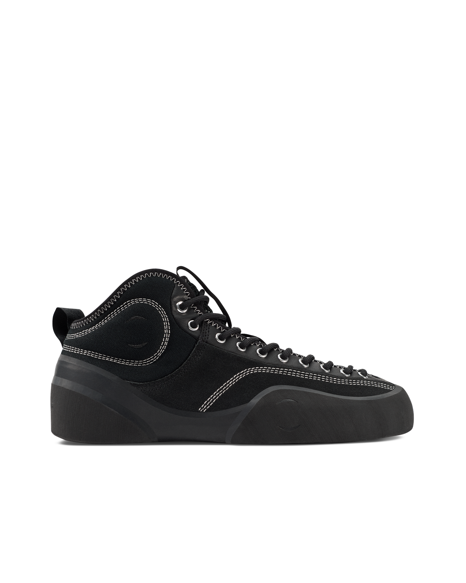 Village PM Village PM Leather Suede 1PM MID Black / Natural Black