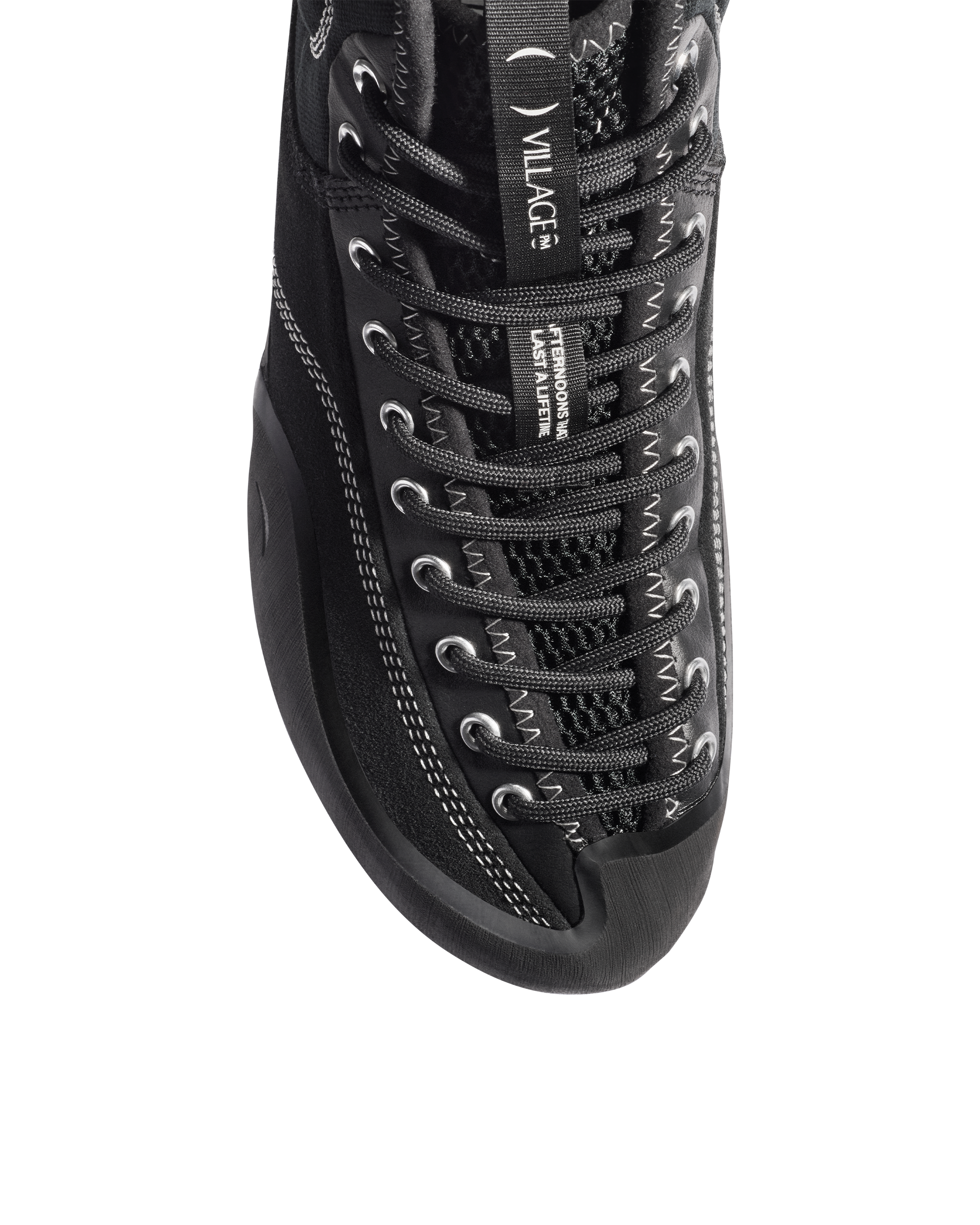 Village PM Leather Suede 1PM MID	Black / Natural Black	Leather