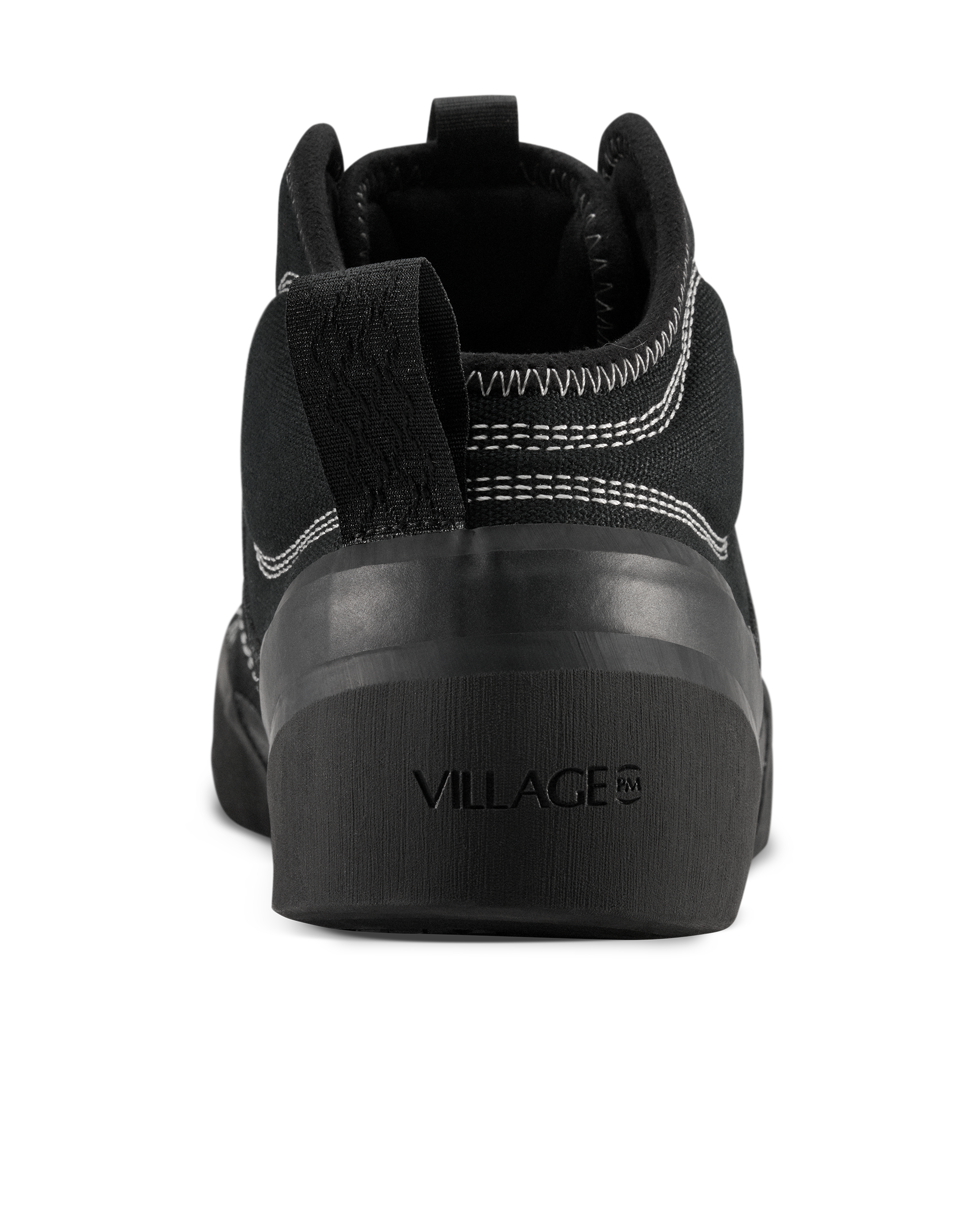 Village PM Leather Suede 1PM MID	Black / Natural Black	Leather