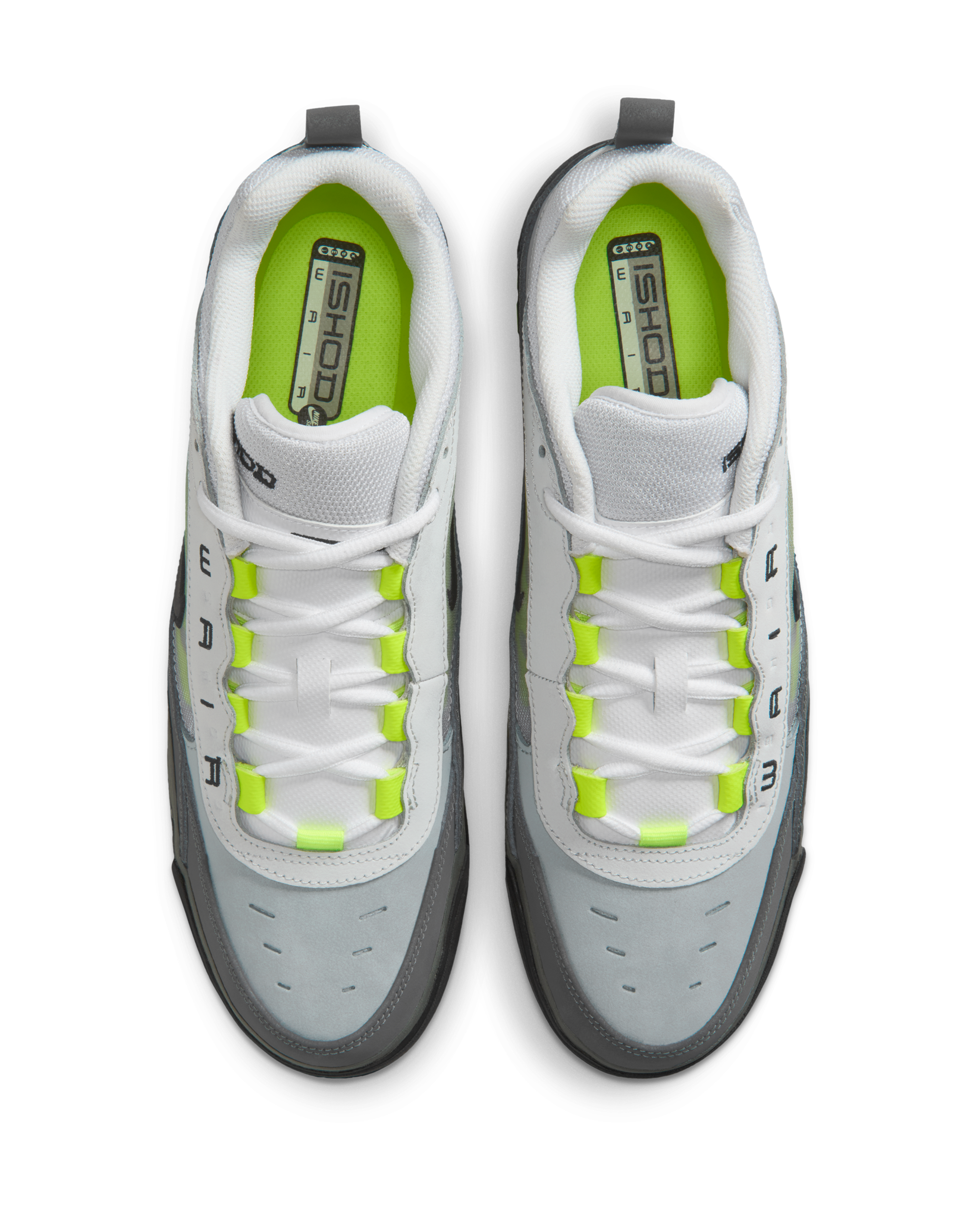 Nike SB air max ishod Black/nn yllw-anthrct-lt grpht