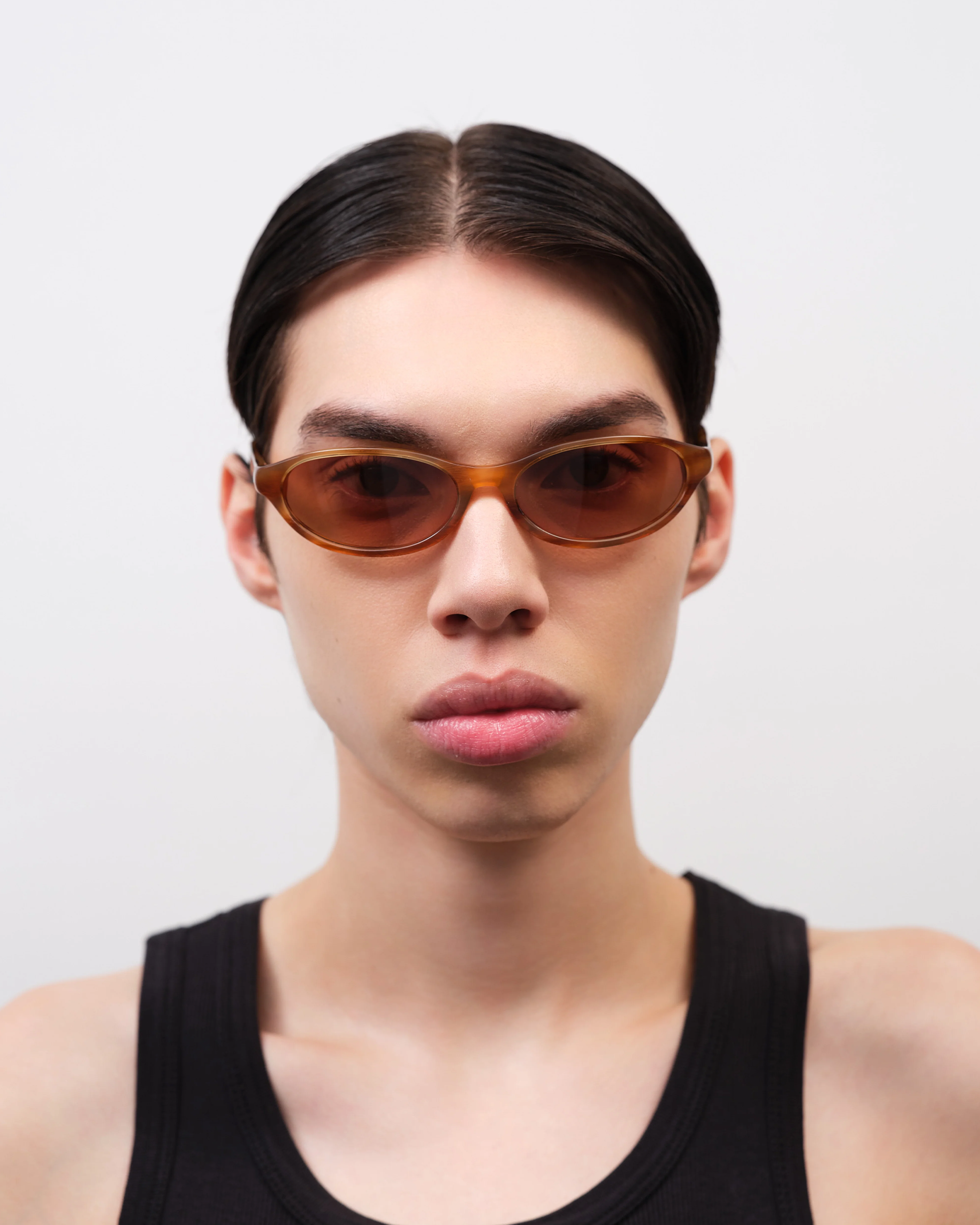 Flatlist Olympia Donegal Horn/Light Brown Gradient Lens