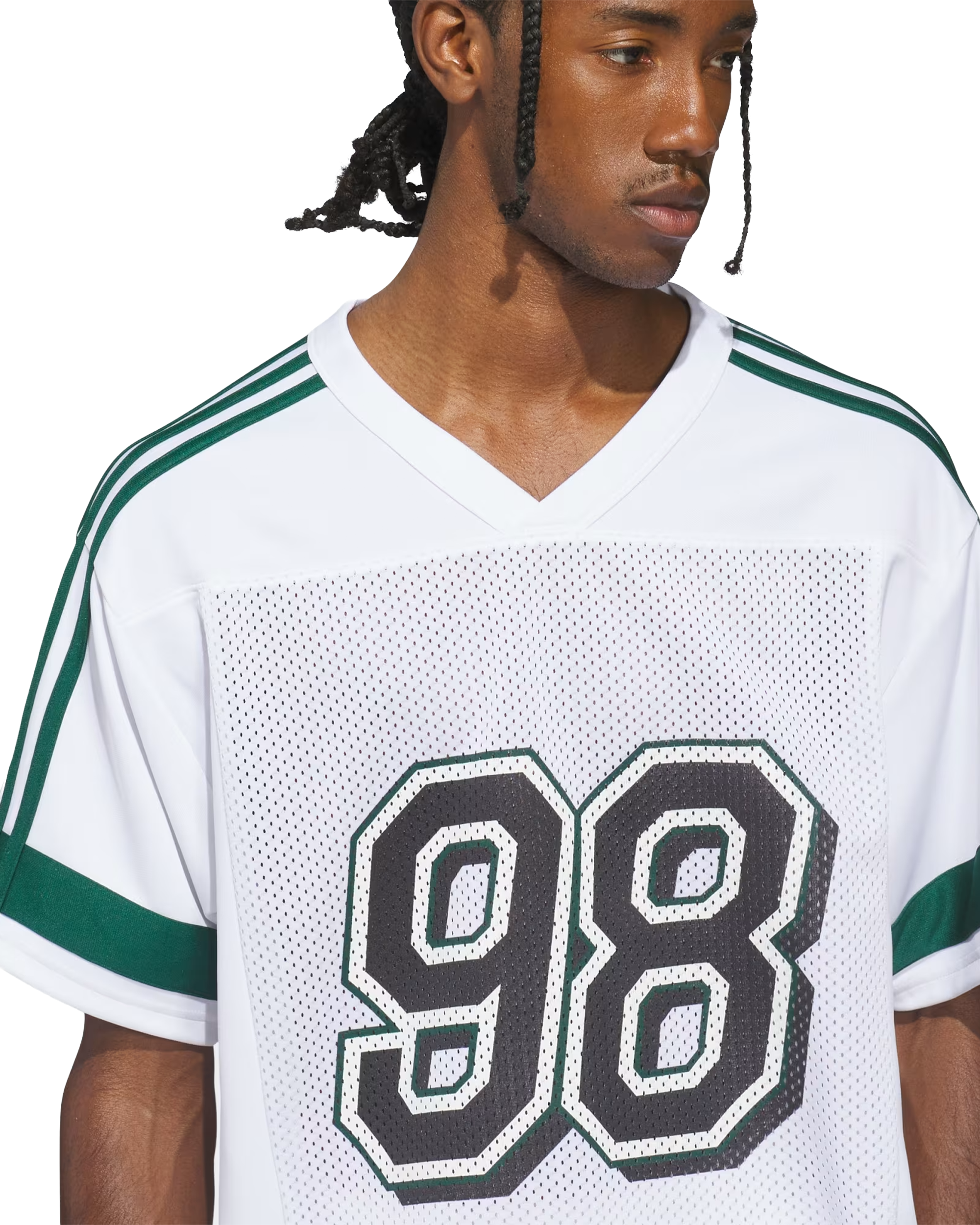 Adidas Tyshawn Jersey White/Icgome/Cgreen