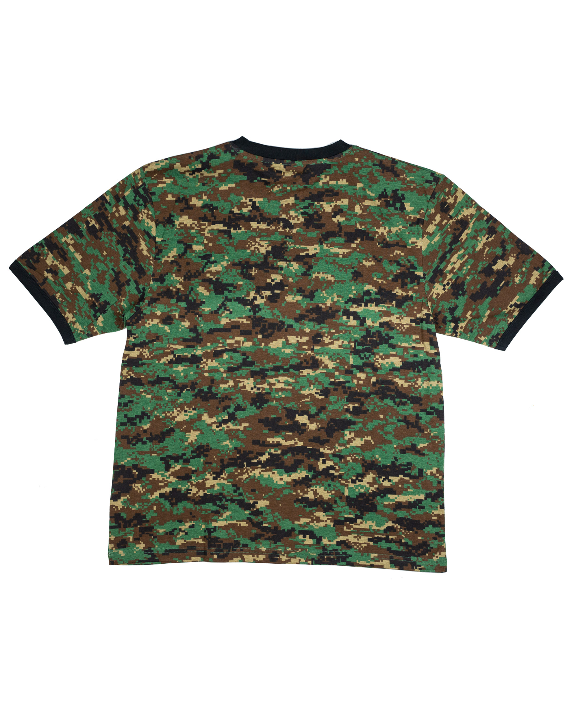 Baglady Bagarchy Ringer T-shirt Camo