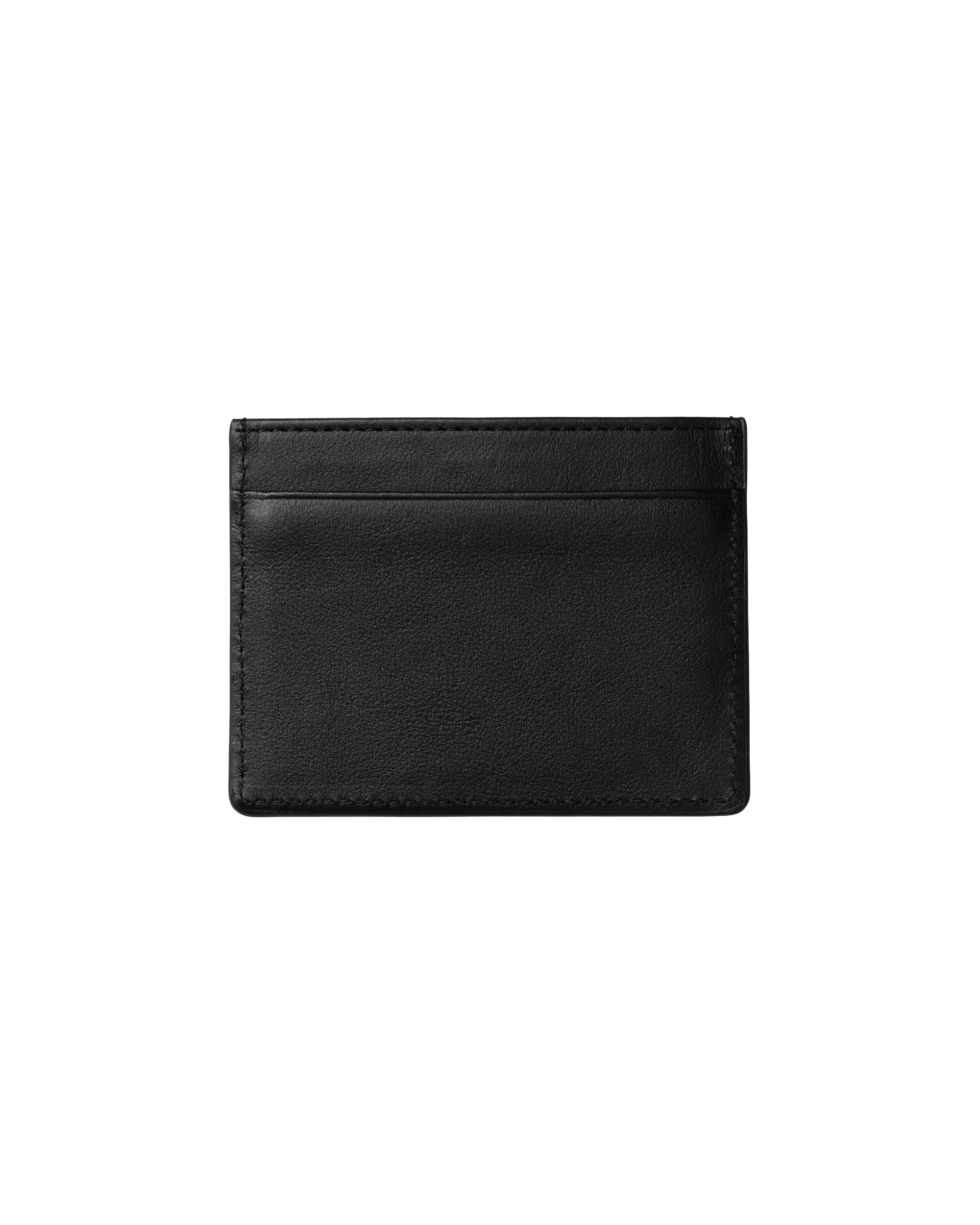 Carhartt WIP Vegas Cardholder - Cow Leather Black Silver