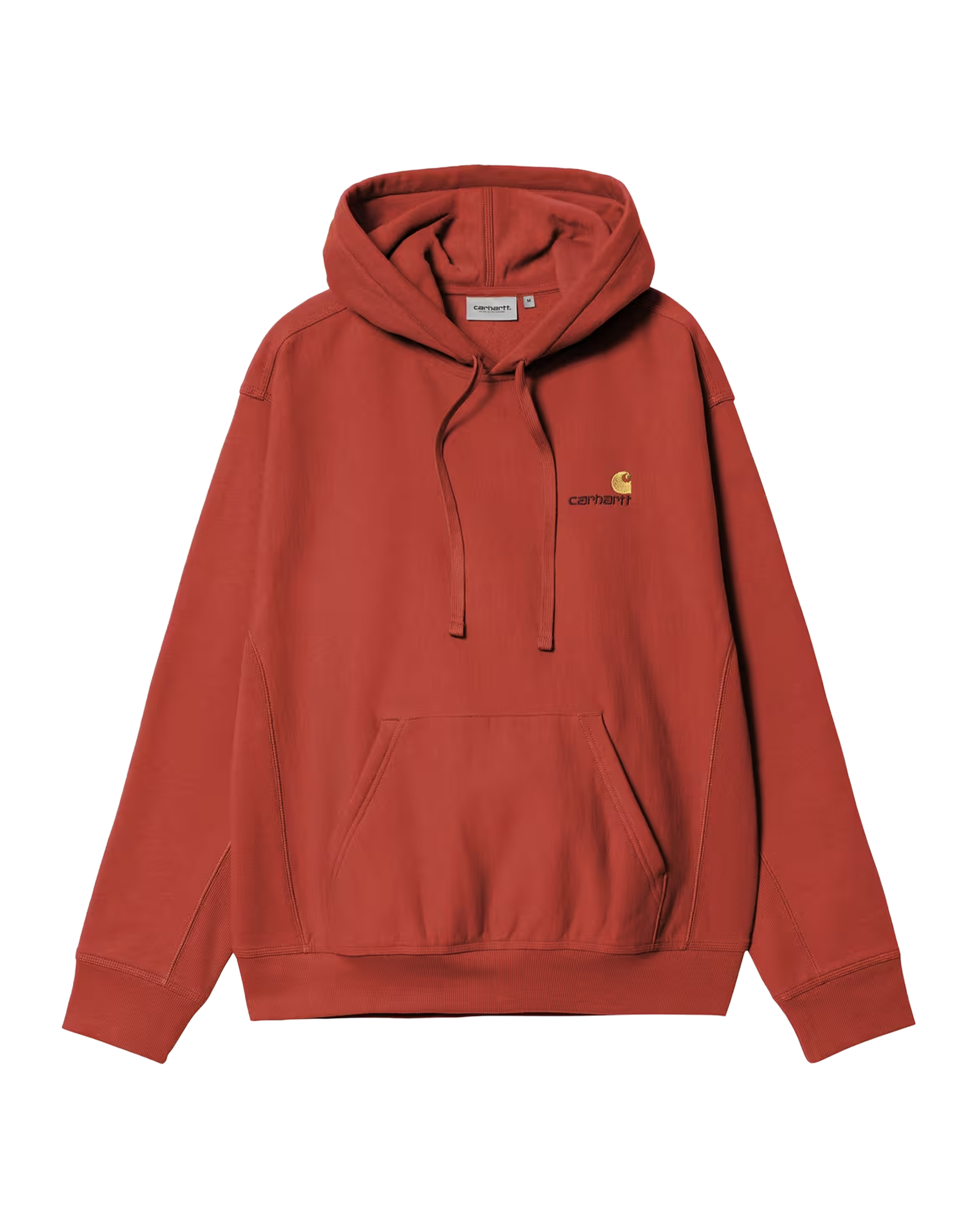 Carhartt WIP Hooded American Script Oxide Red