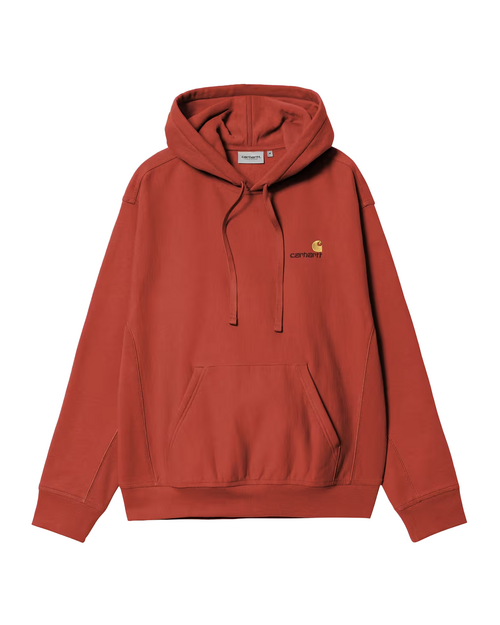 Carhartt WIP Carhartt WIP Hooded American Script Oxide Red