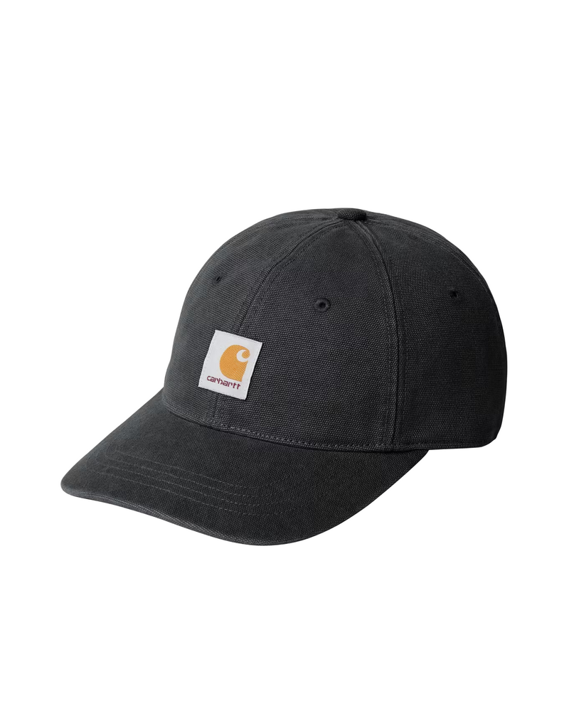 Carhartt WIP Carhartt WIP Canvas Cap - Dearborn Black Stone Washed
