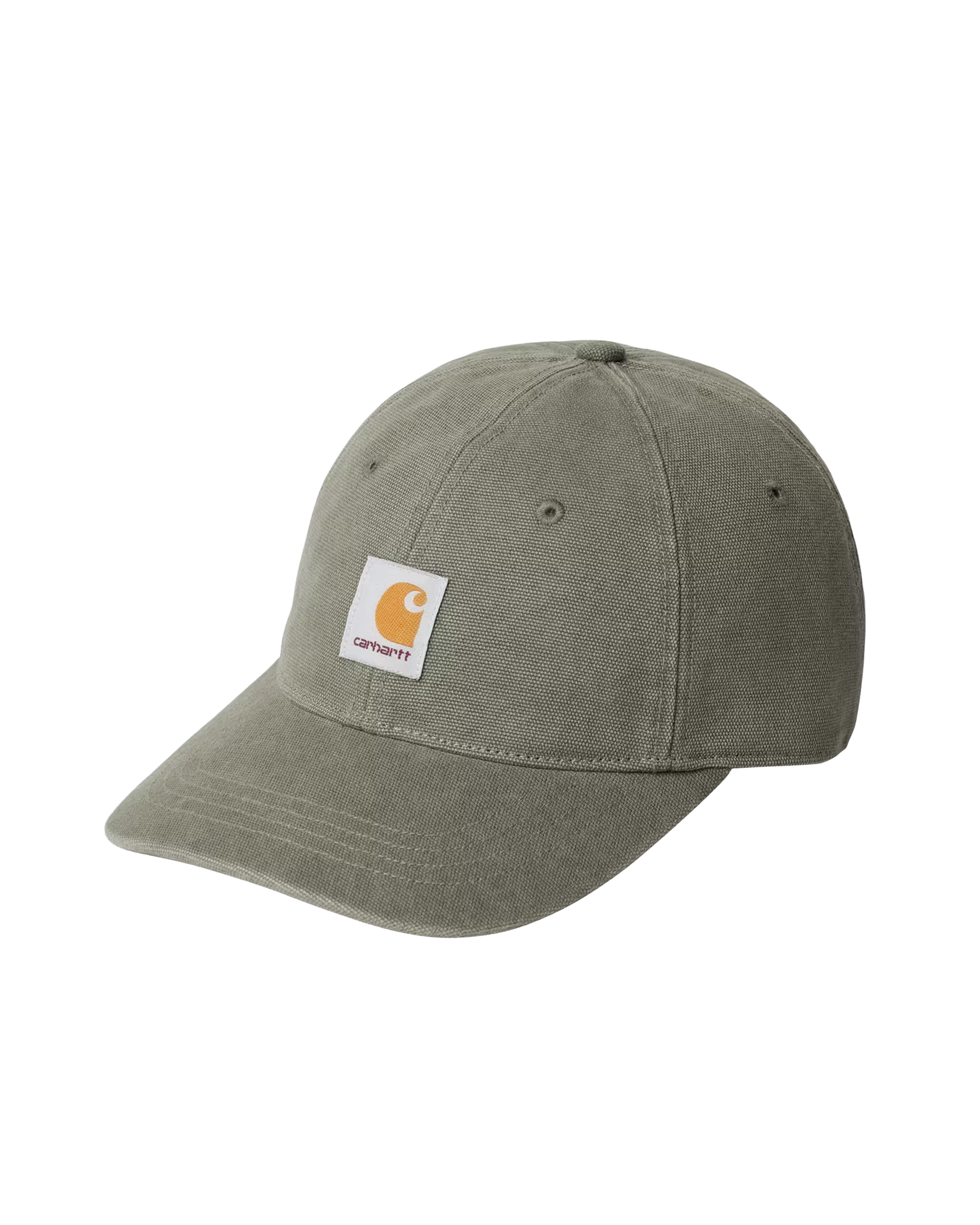 Carhartt WIP Canvas Cap - Dearborn Leaf Stone Washed