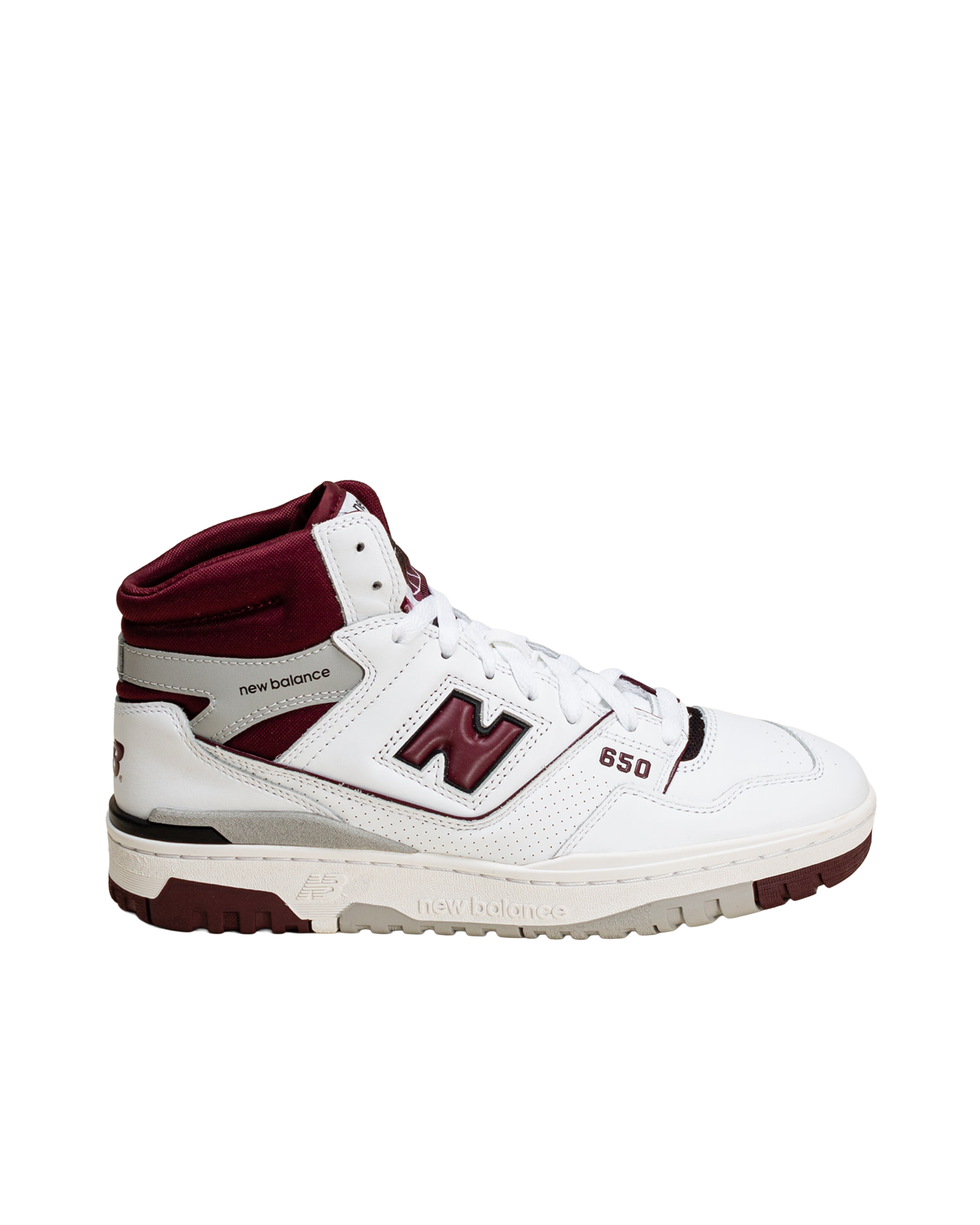 New Balance 650 - White / Burgundy