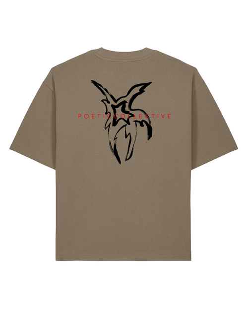 Poetic Collective Poetic Collective Star T-Shirt Brown