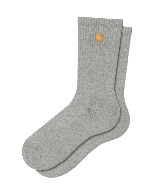 Carhartt WIP Carhartt Chase Socks Grey Heather/Gold