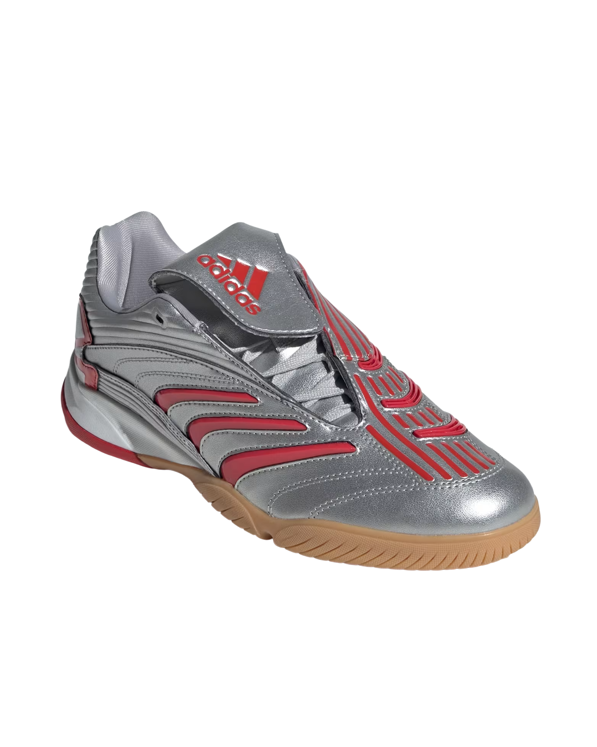 Adidas Predator Sala Silver Metallic / Better Scarlet / Grey Two