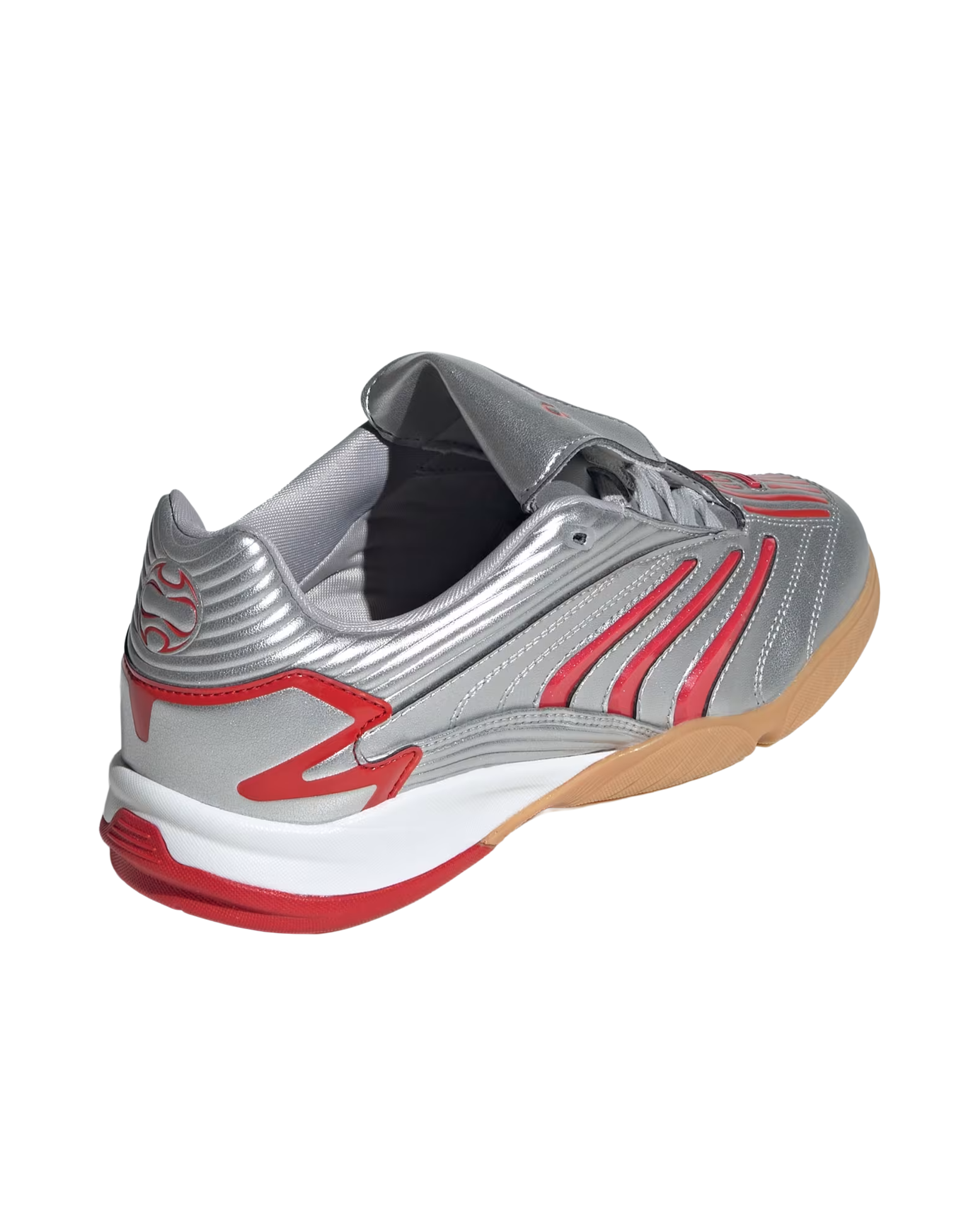 Adidas Predator Sala Silver Metallic / Better Scarlet / Grey Two