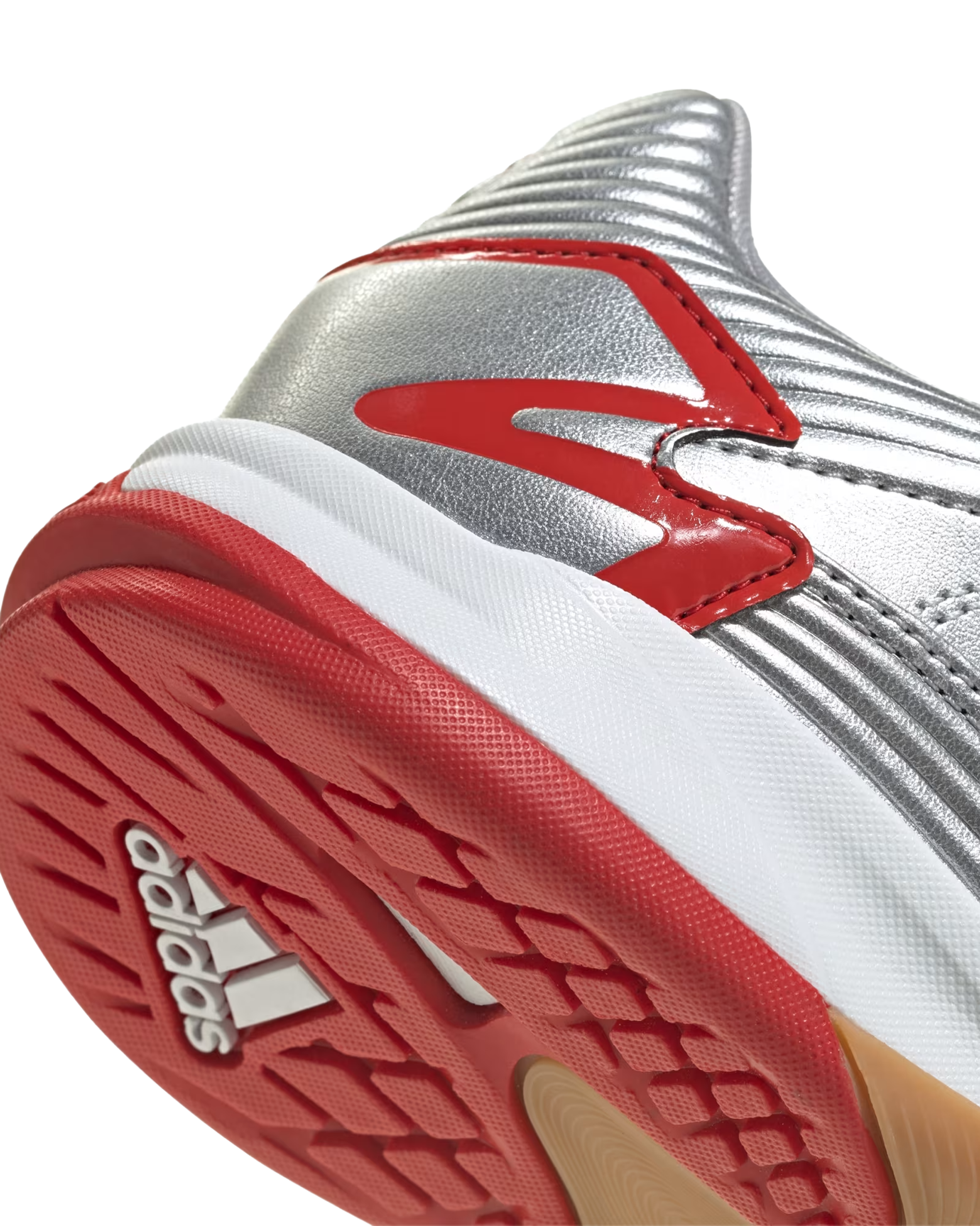 Adidas Predator Sala Silver Metallic / Better Scarlet / Grey Two