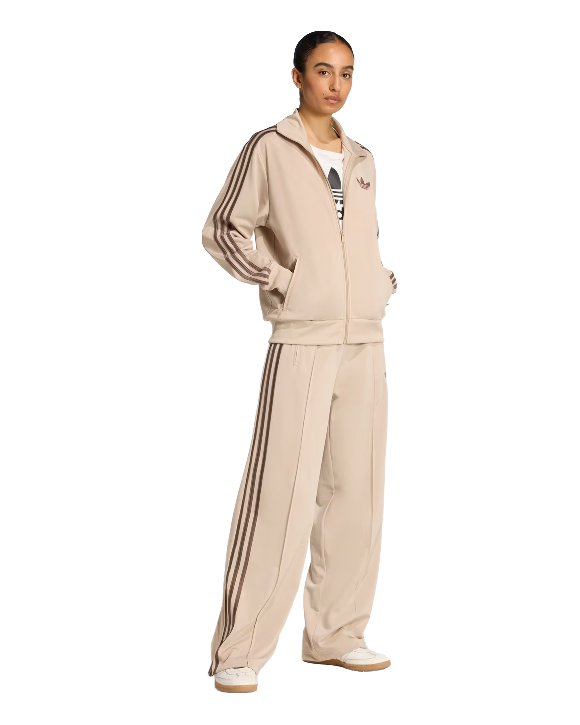 Adidas Firebird Loose Trackpant Stone Khaki/Earth Strata