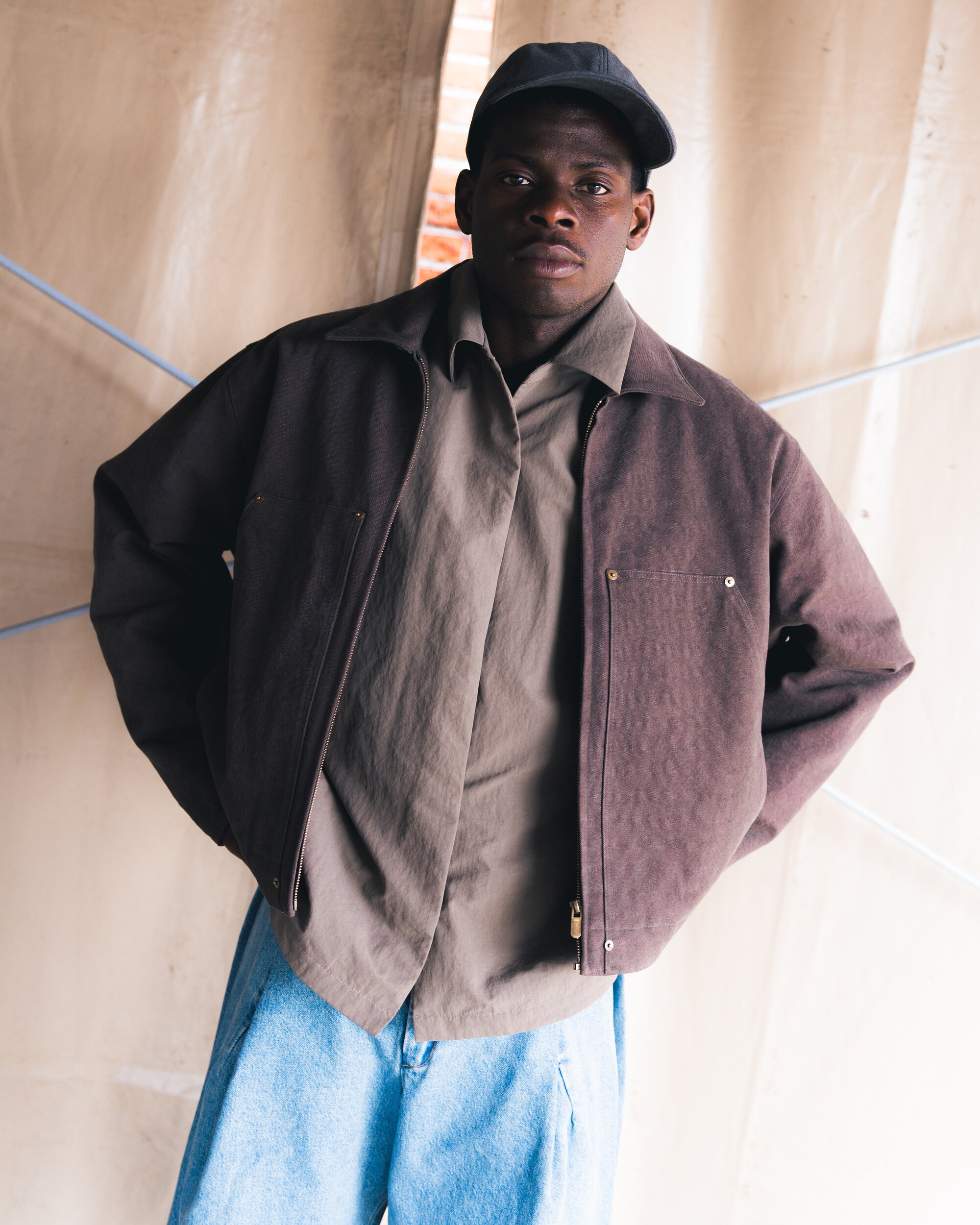 Seventh Canvas Cope Cap Pebble