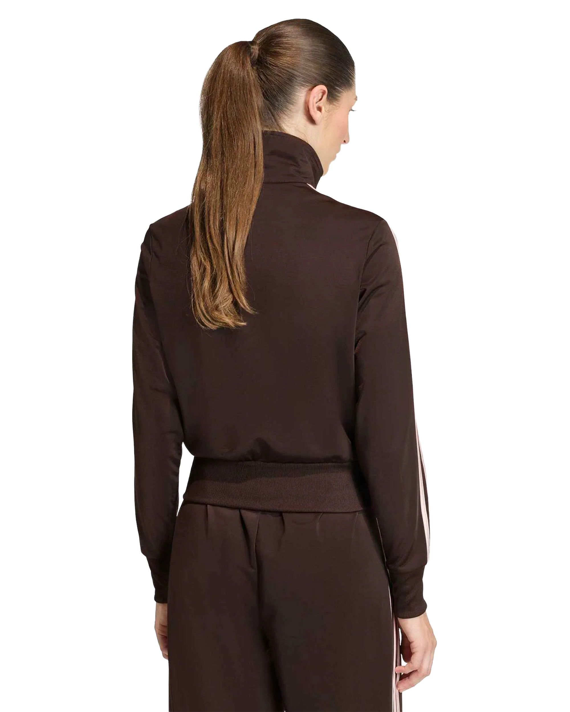 Adidas Classic Firebird Tracktop Aurora Coffee/Sandy Pink