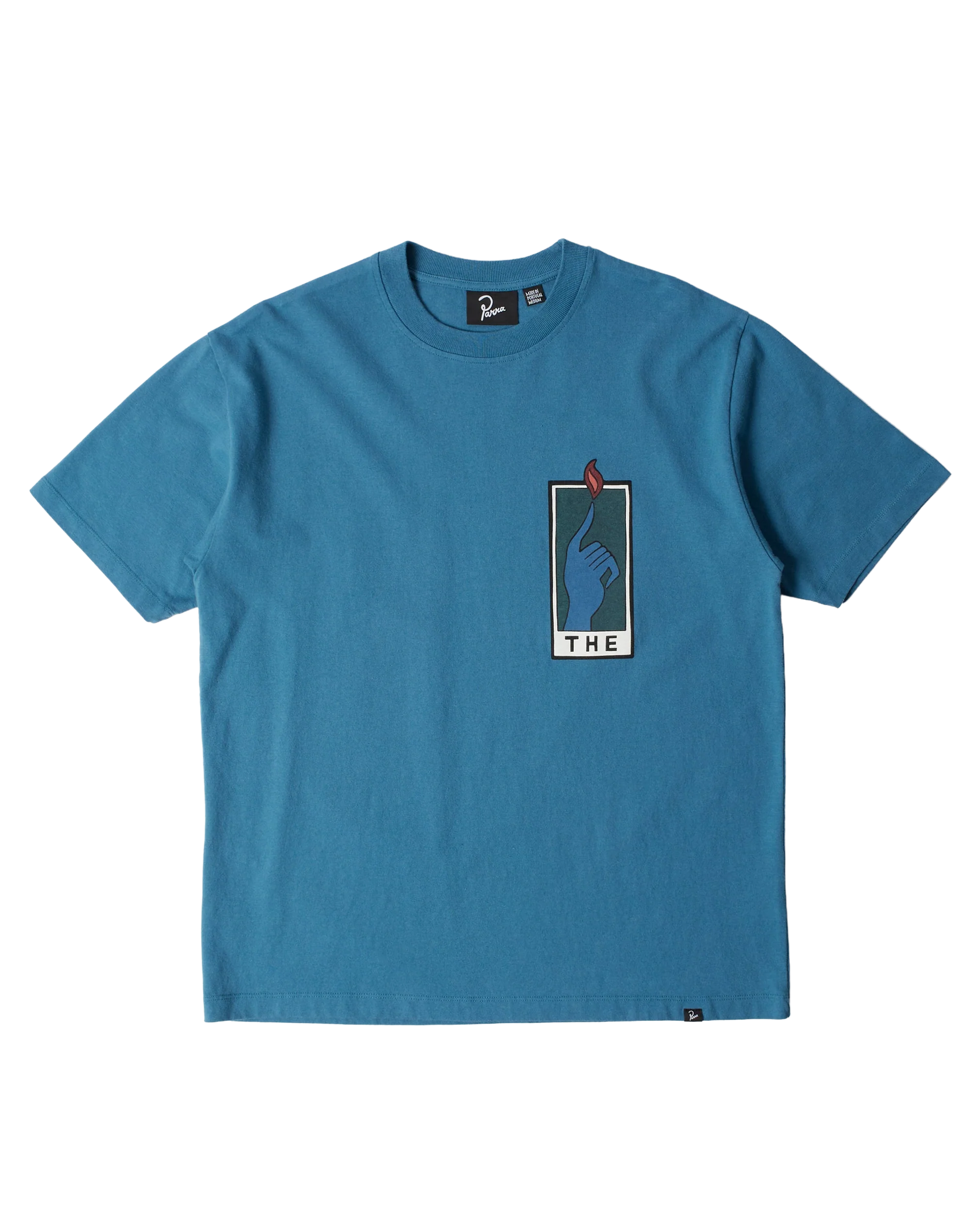 Parra Hands Of Time T-Shirt Blue