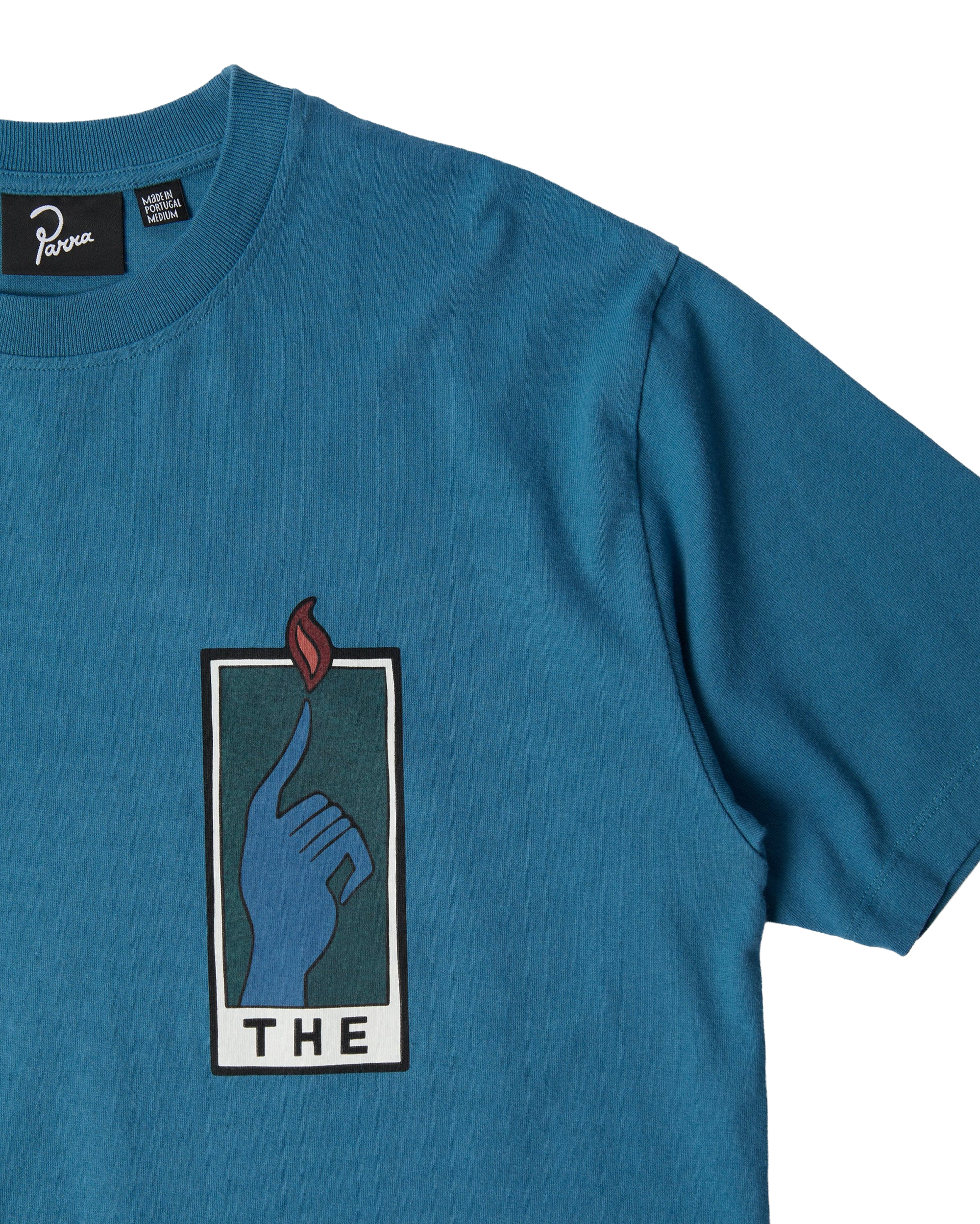 Parra Hands Of Time T-Shirt Blue