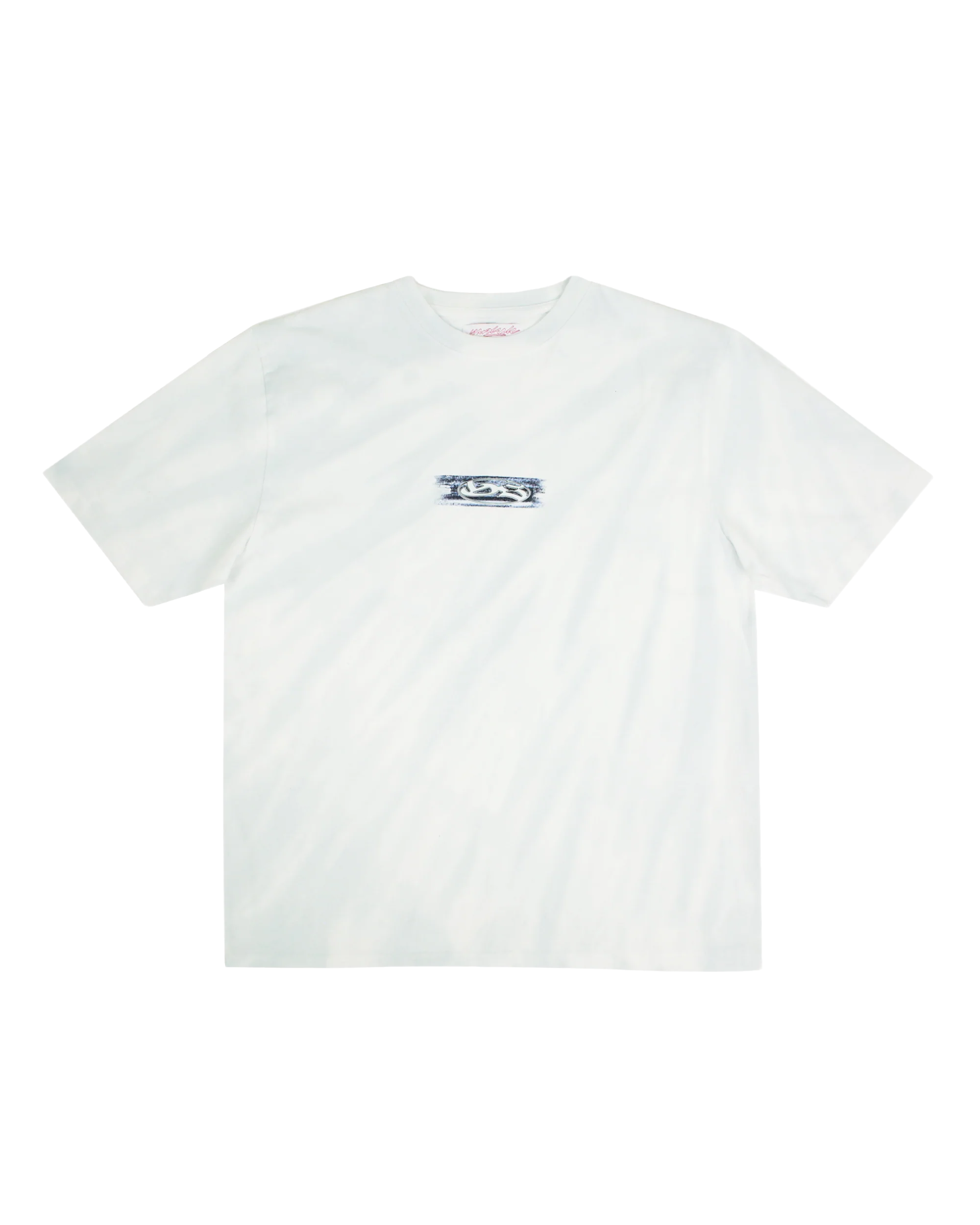 Yardsale Tiedye Cool Waters T-Shirt White