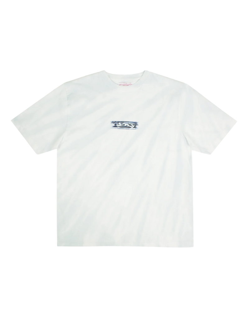 Yardsale Tiedye Cool Waters T-Shirt White