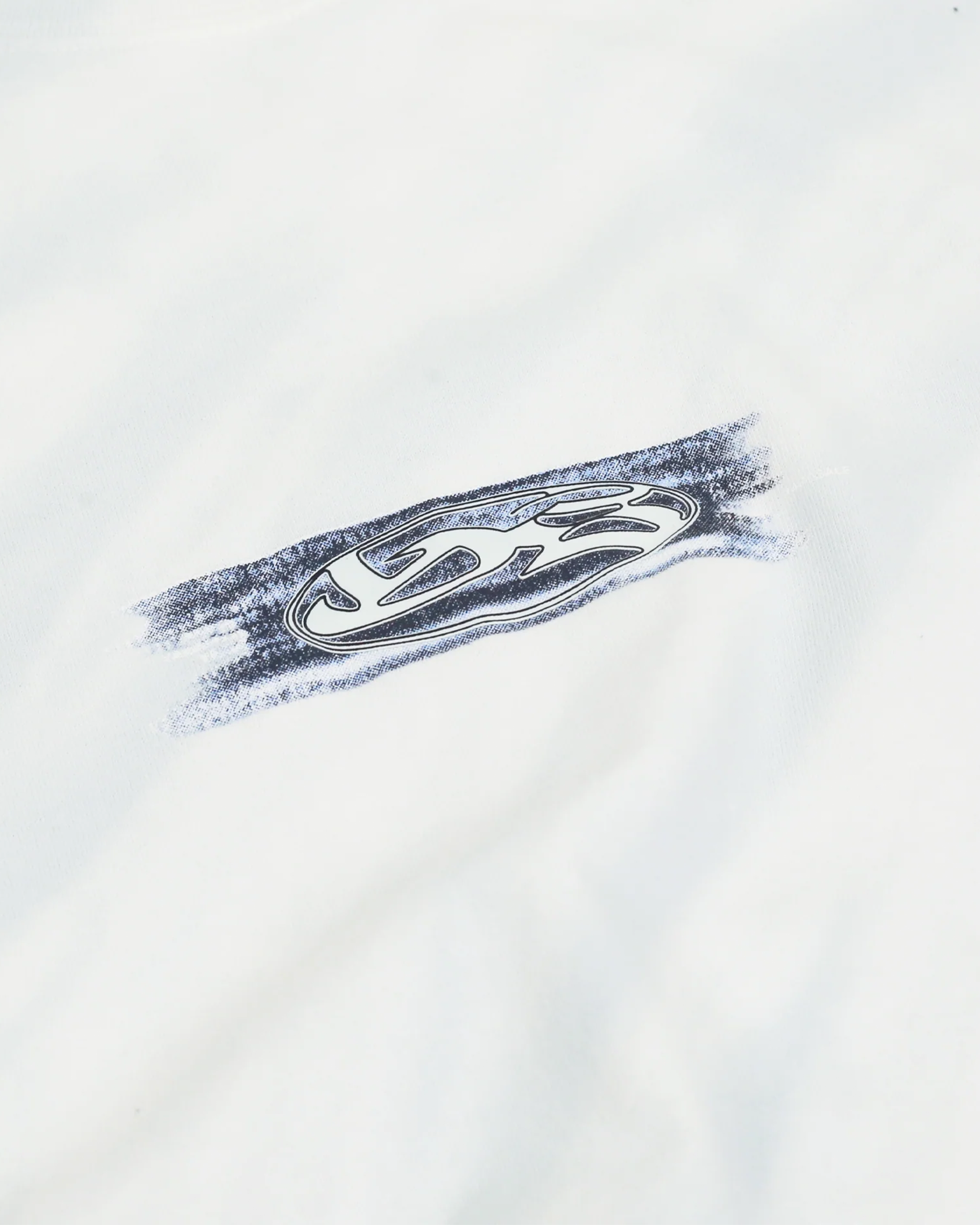 Yardsale Tiedye Cool Waters T-Shirt White