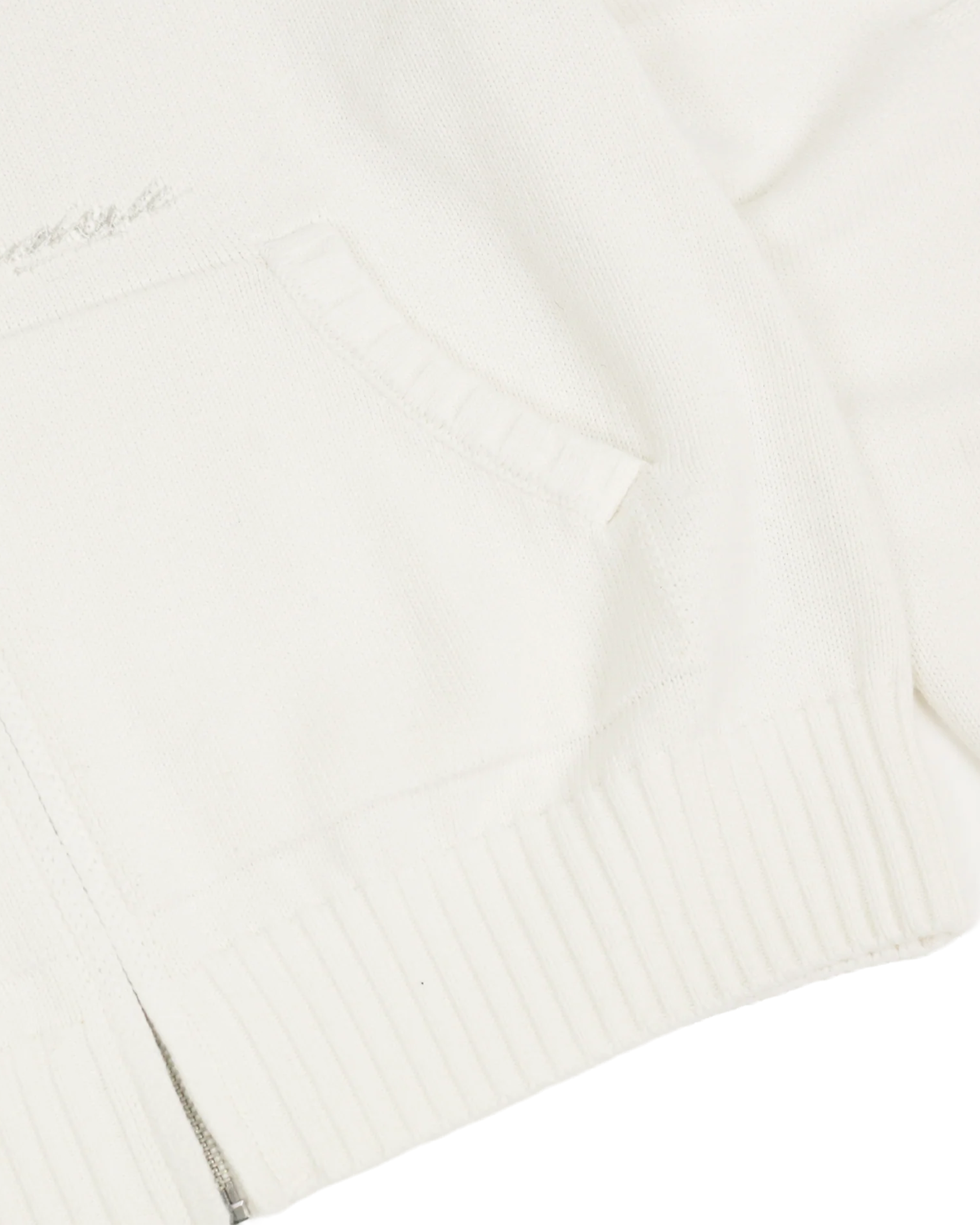 Yardsale Faldo Knitted Full-Zip Cream