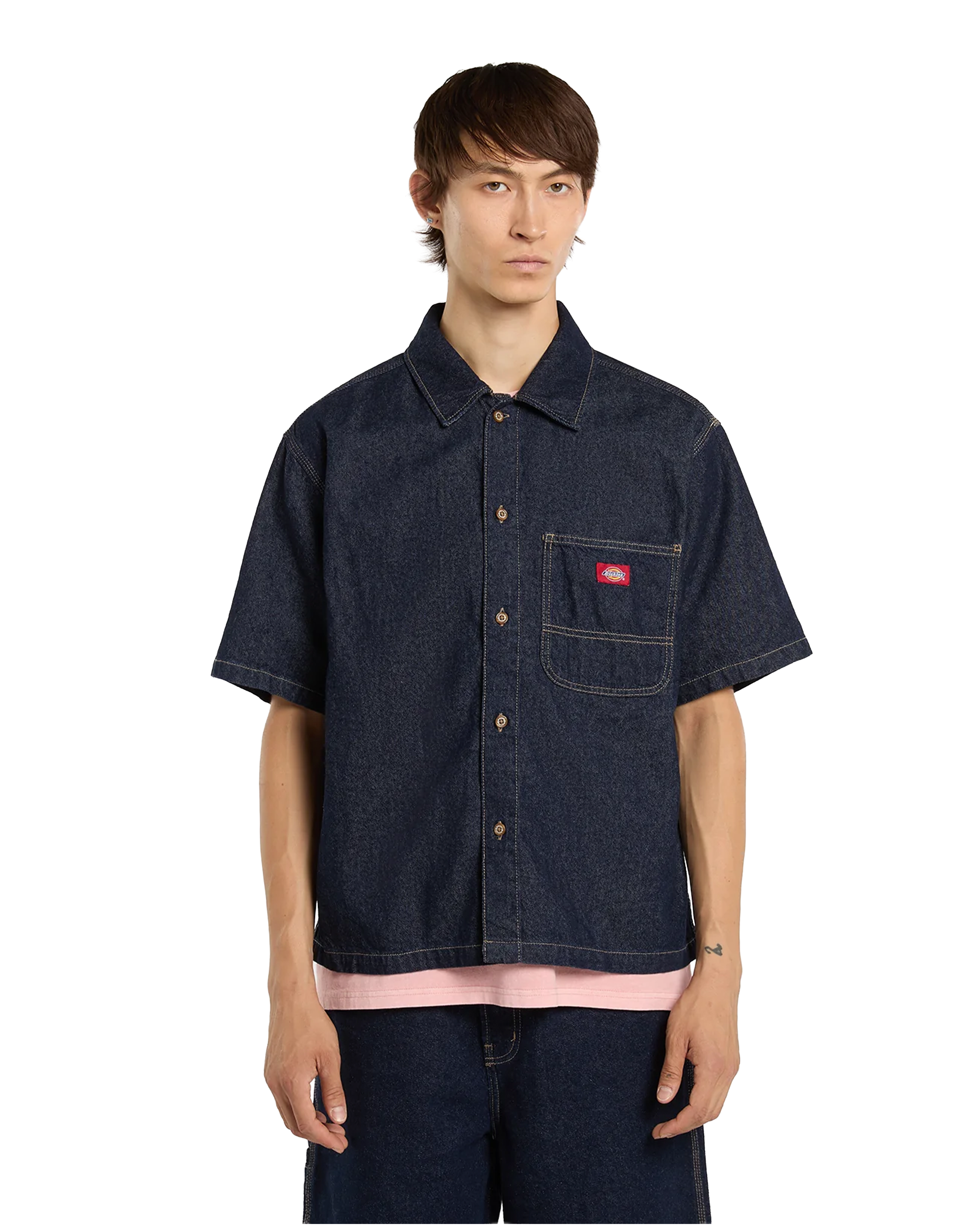 Dickies Denim Shirt Rinsed