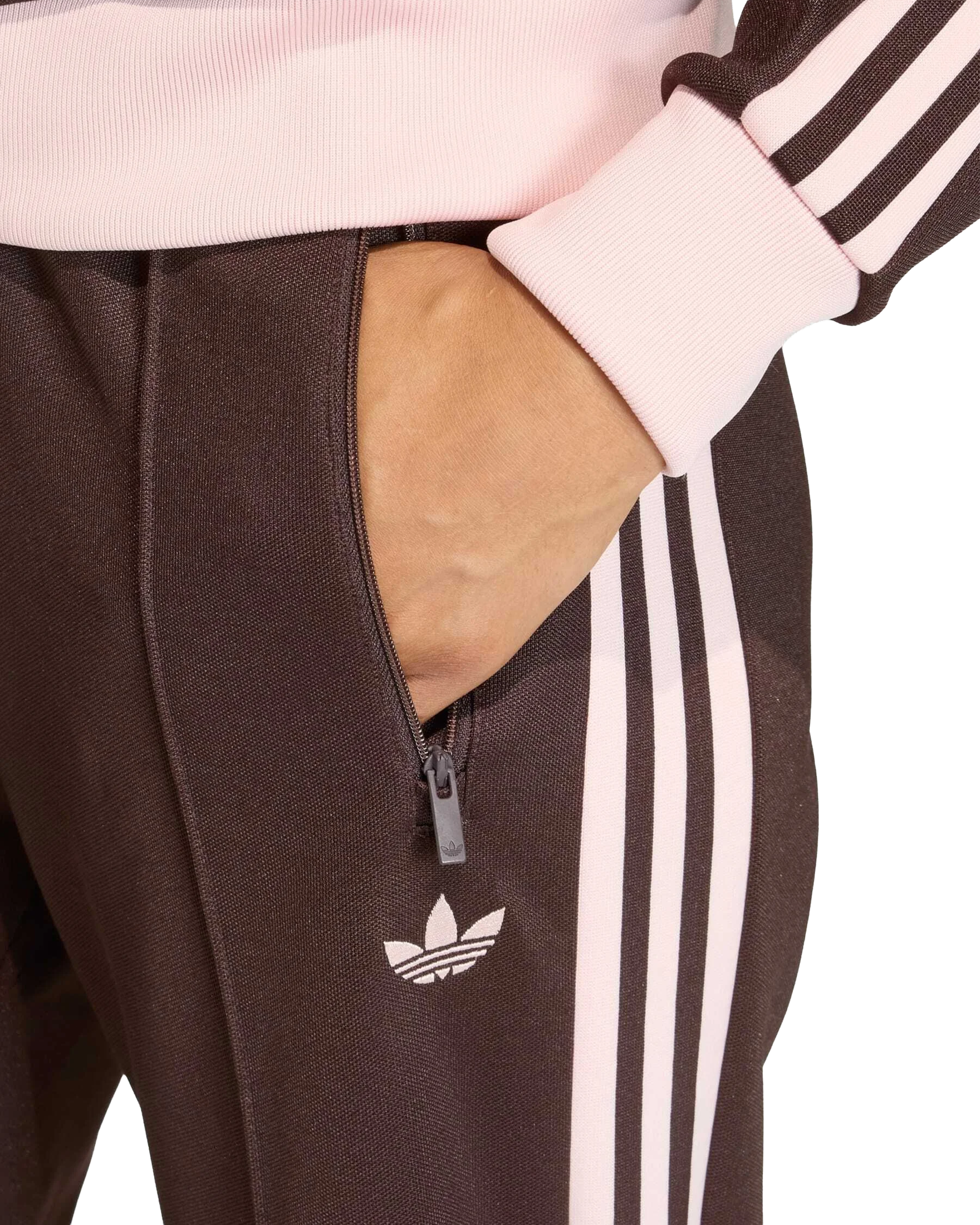 Adidas Firebird Loose Trackpant Aurora Coffee/Sandy Pink
