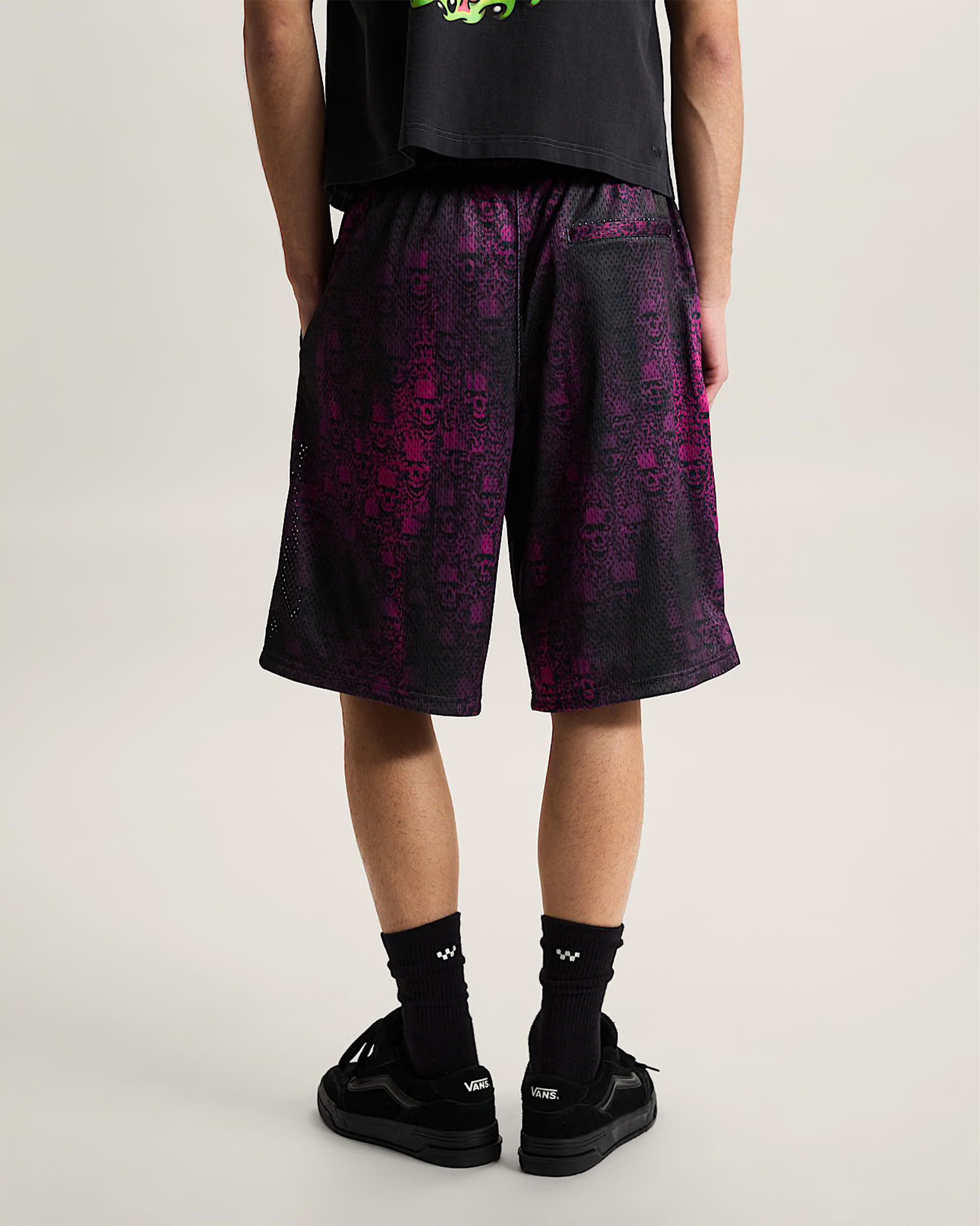 Vans Mesh Wreckpack Short Vivid Orchid
