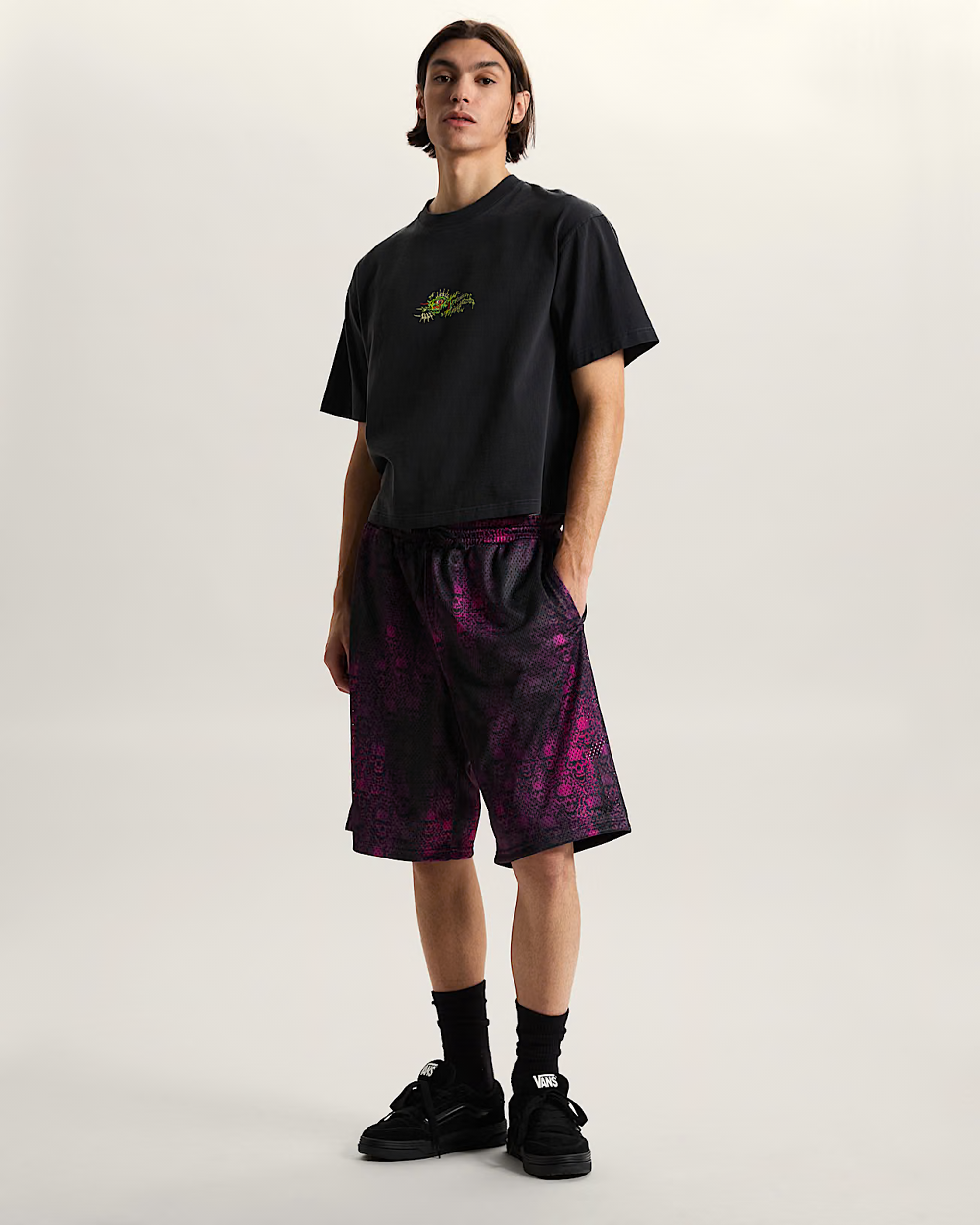 Vans Mesh Wreckpack Short Vivid Orchid