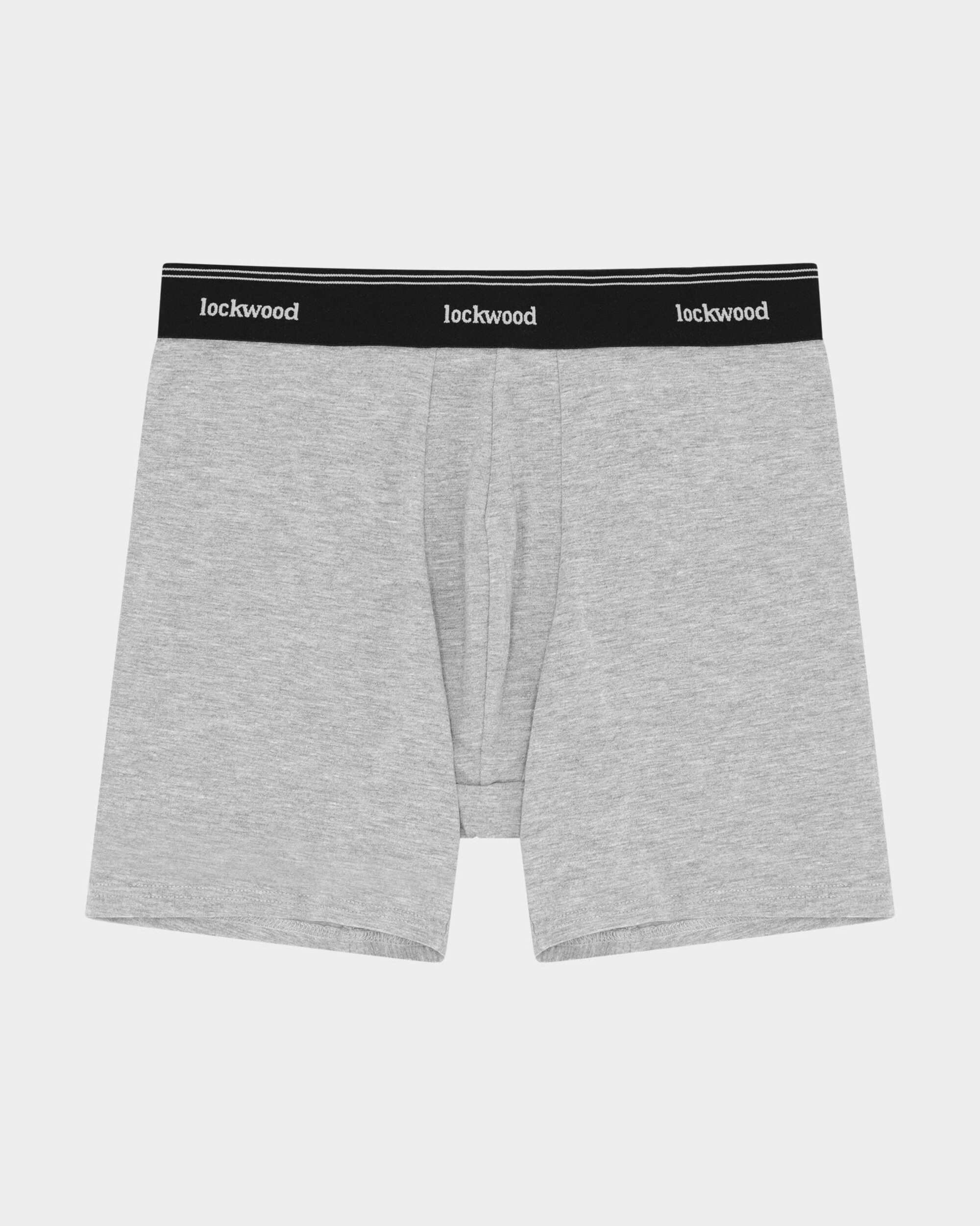 Lockwood 3-Pack For Daily Use Boxers - Grey Melange