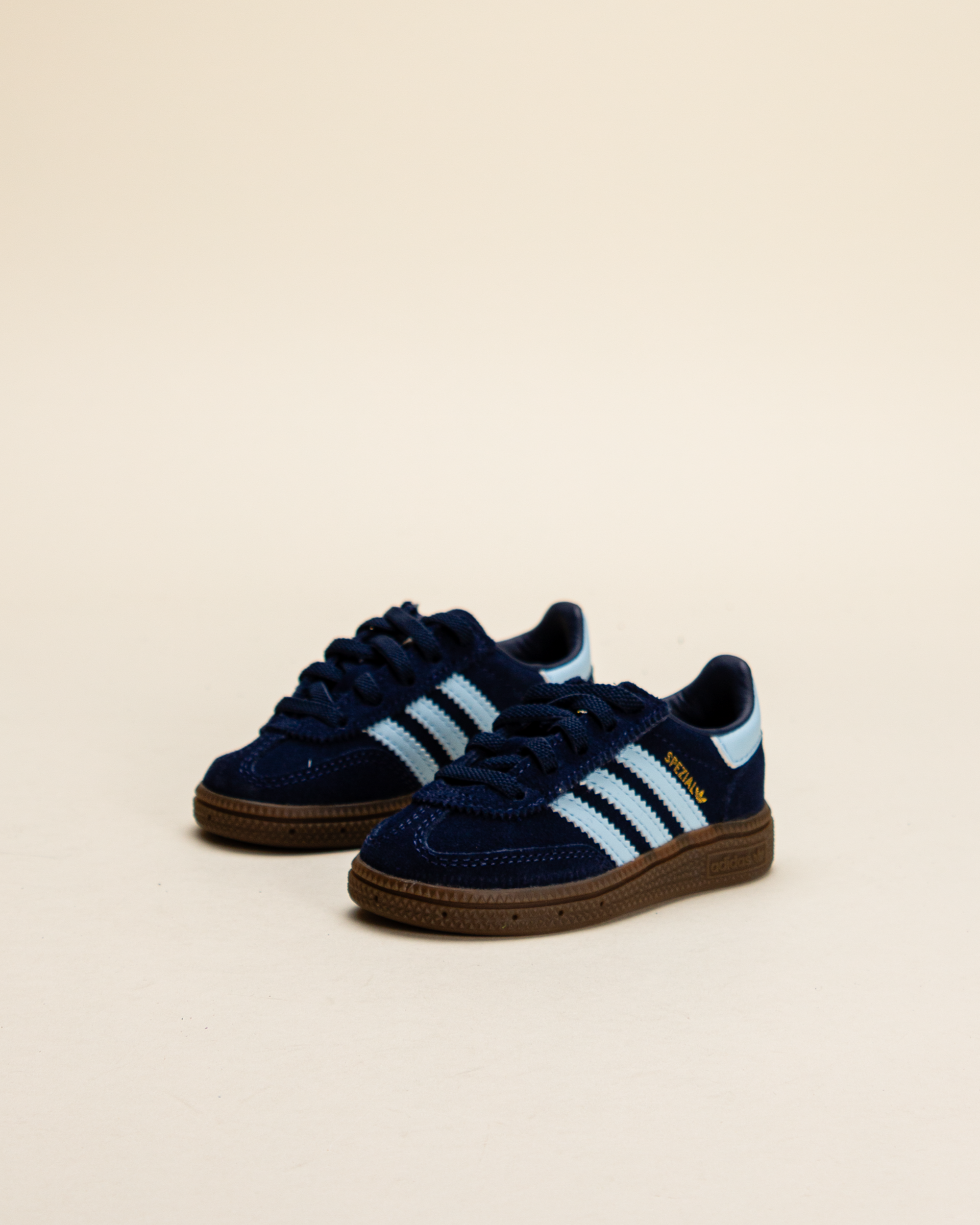 Adidas Kids Handball Spezial Comfort Closure Collegiate Navy / Clear Sky / Gum