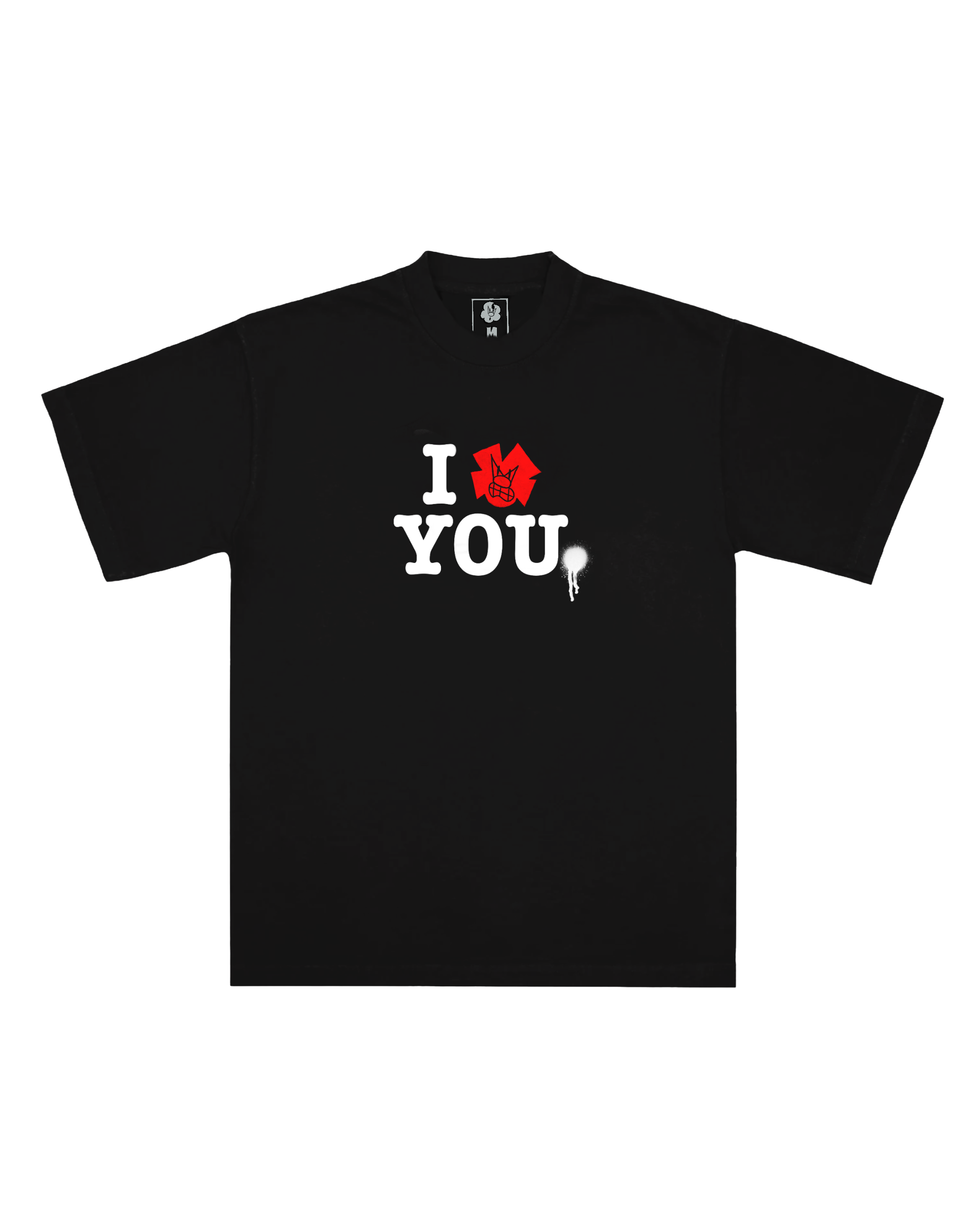 Teyo I Love You Tee Black