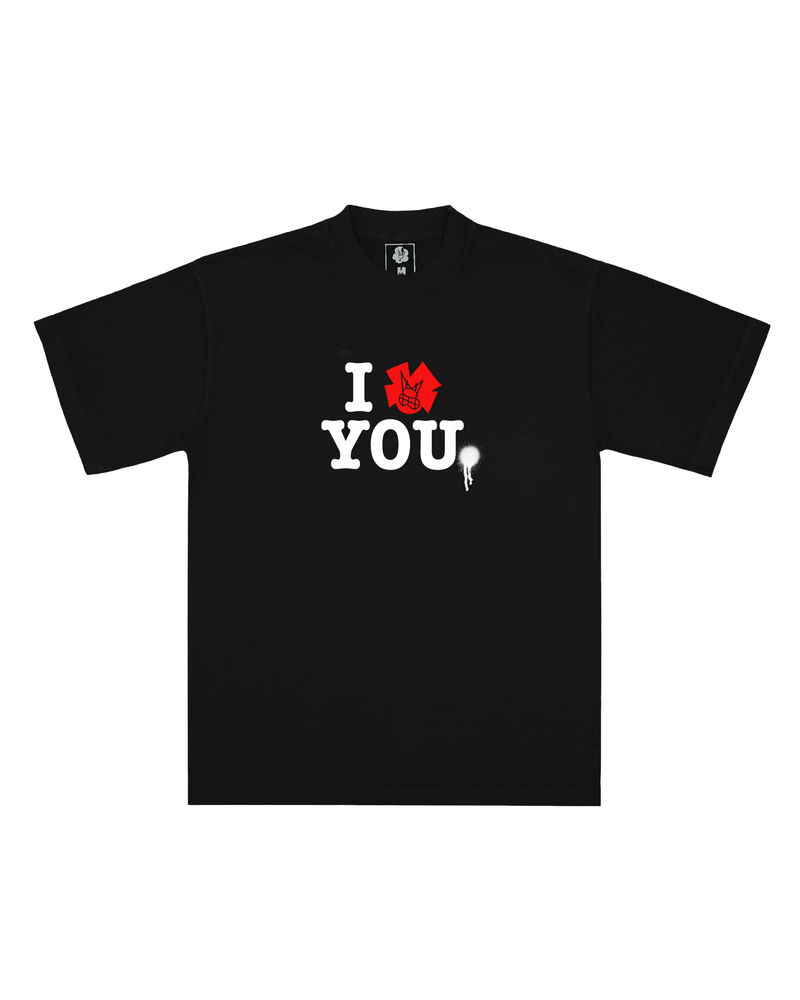 teyo Teyo I Love You Tee Black