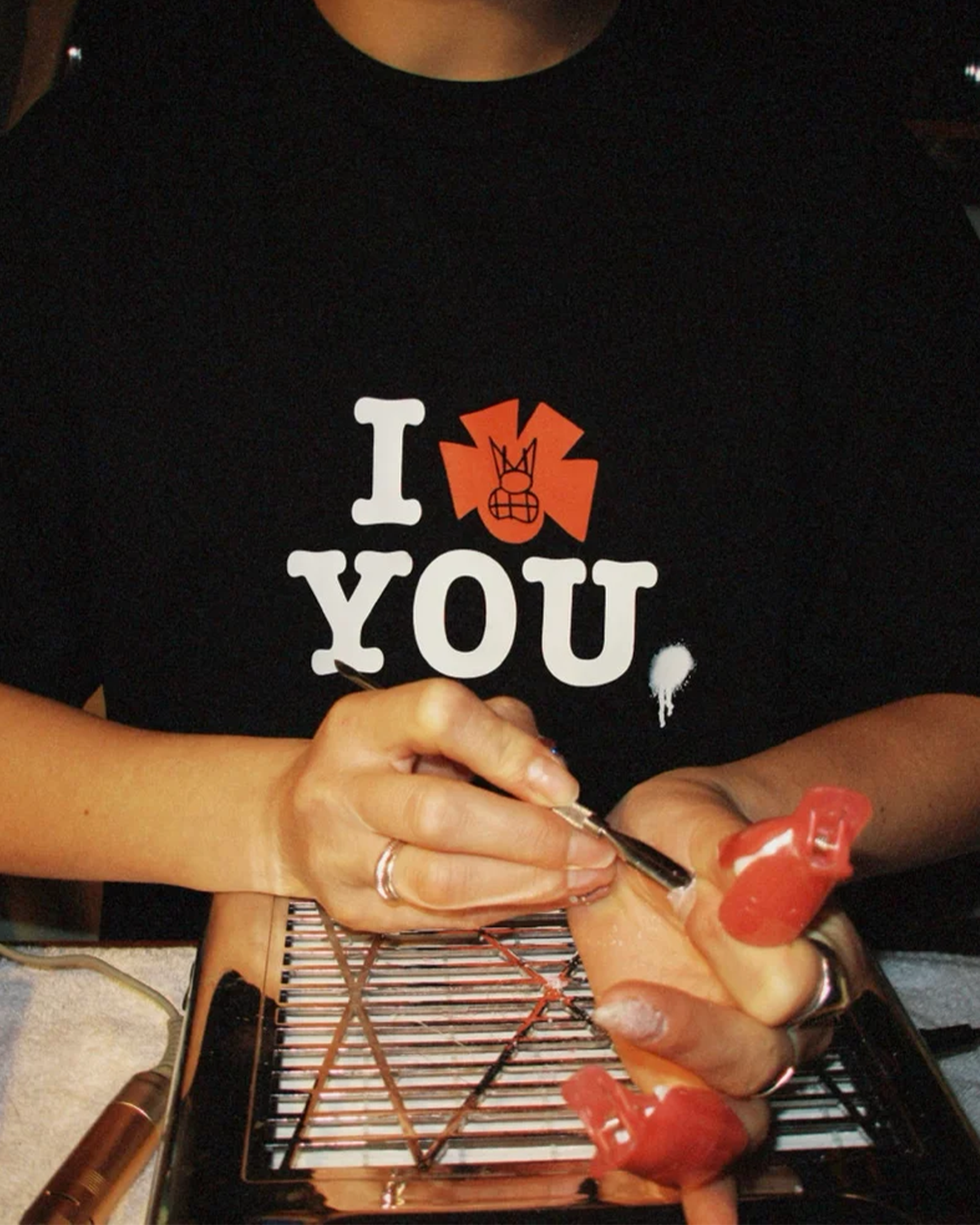 Teyo I Love You Tee Black