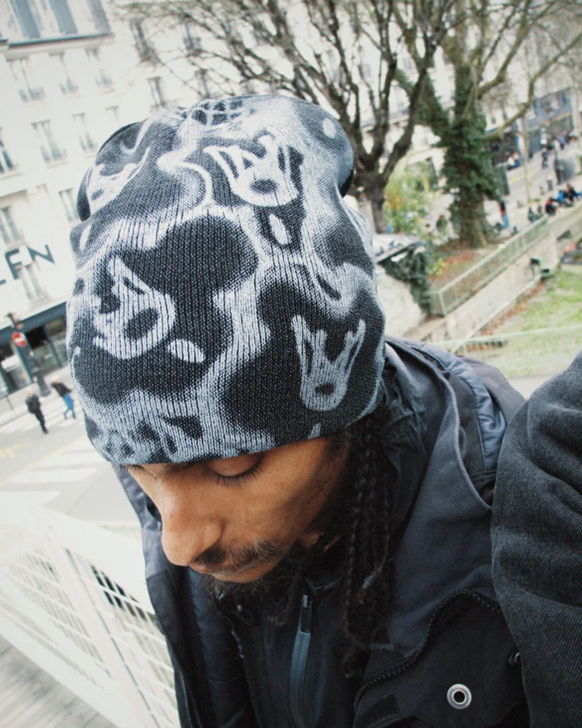 Teyo All Over Beanie Grey