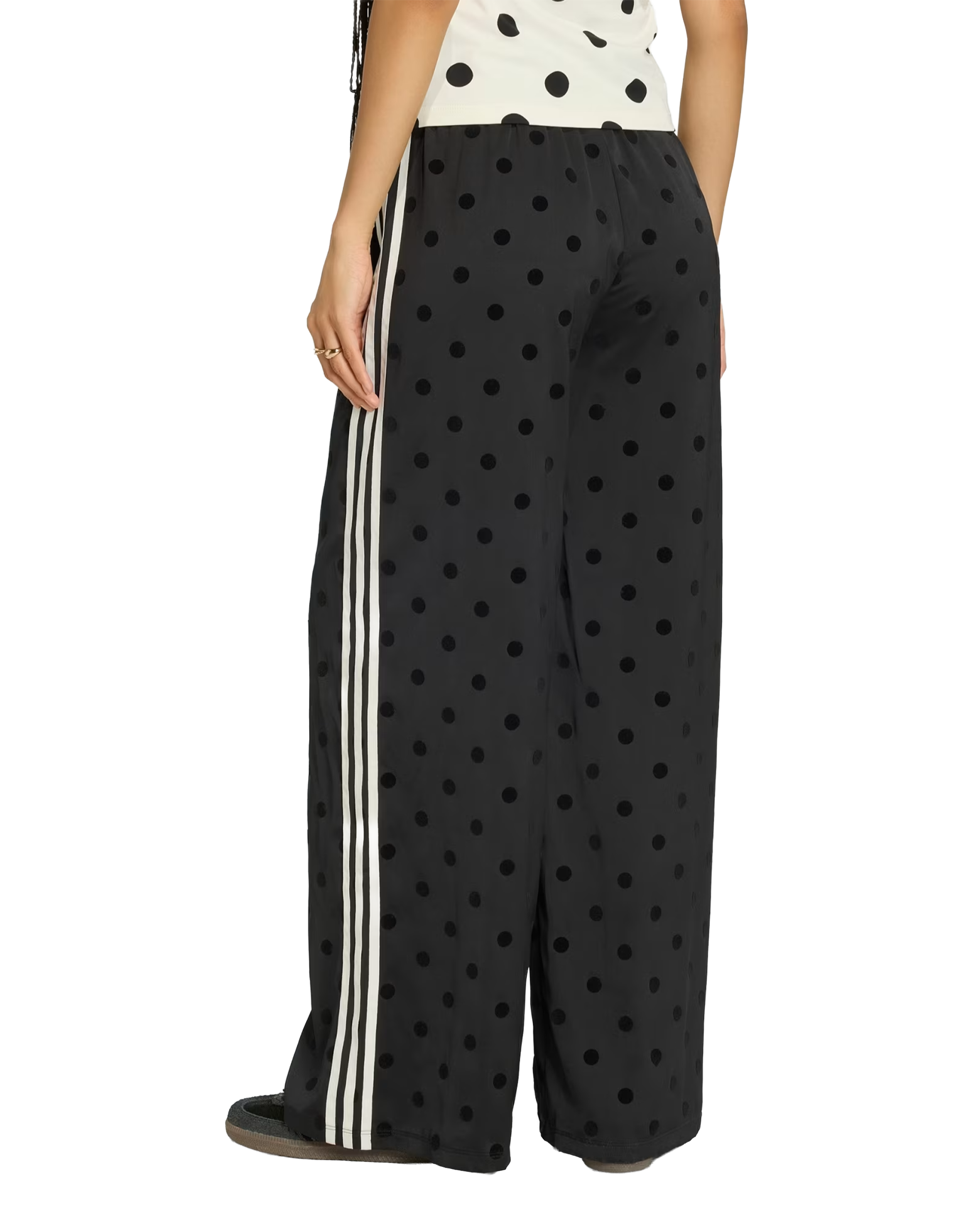 Adidas Wide Leg Pants Black