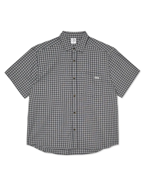 Polar Polar Mitchell Shirt Petrol/Bordeaux