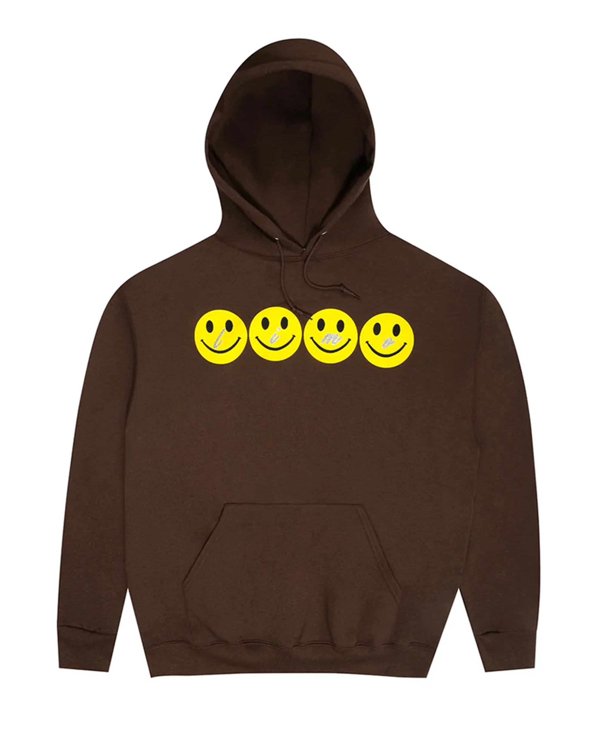 Limosine Glitter Smile Hood Brown