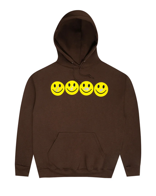 limosine Limosine Glitter Smile Hood Brown