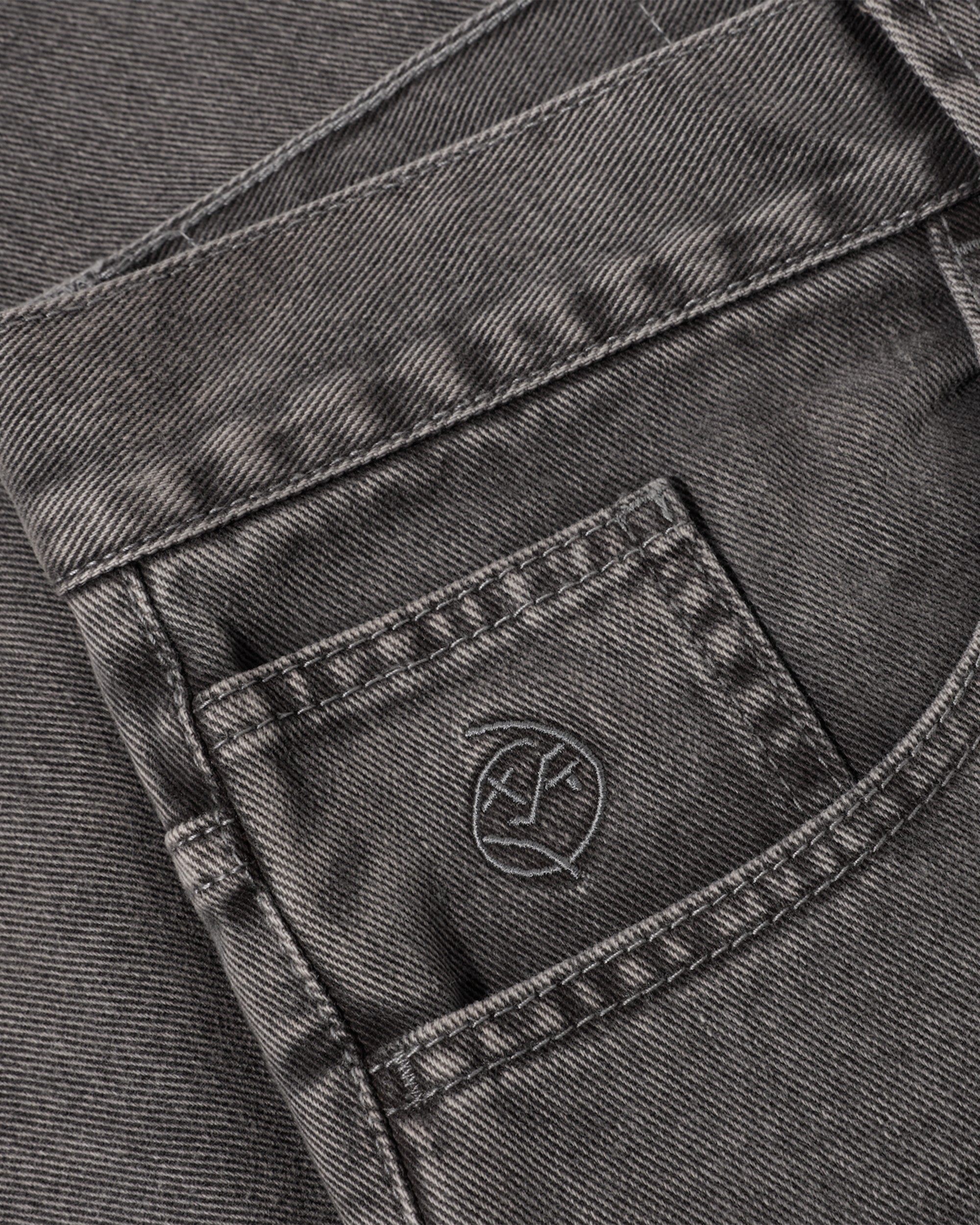 Polar Big Boy Pants Washed  Grey