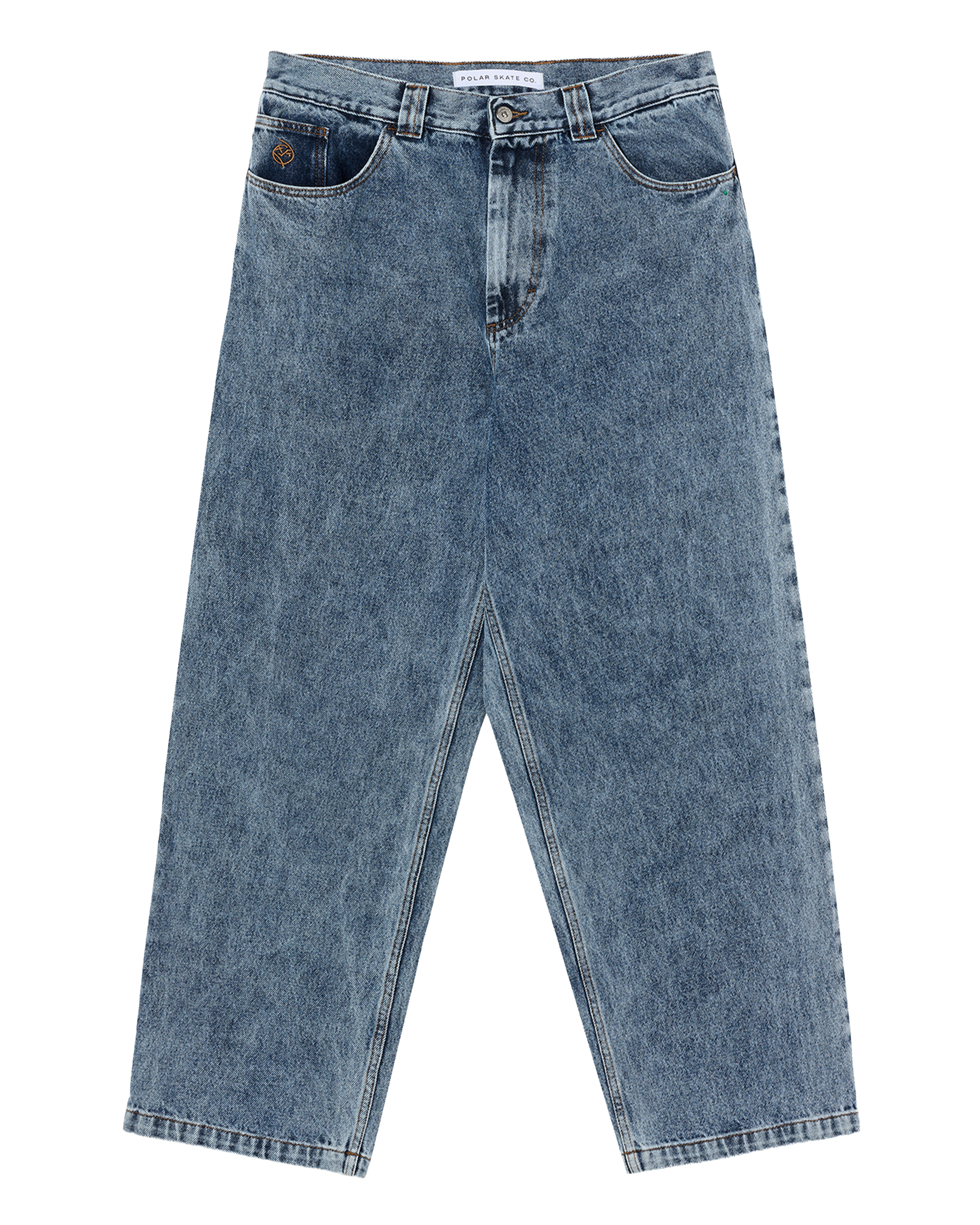 Polar Big Boy Pants Heavy Washed Blue
