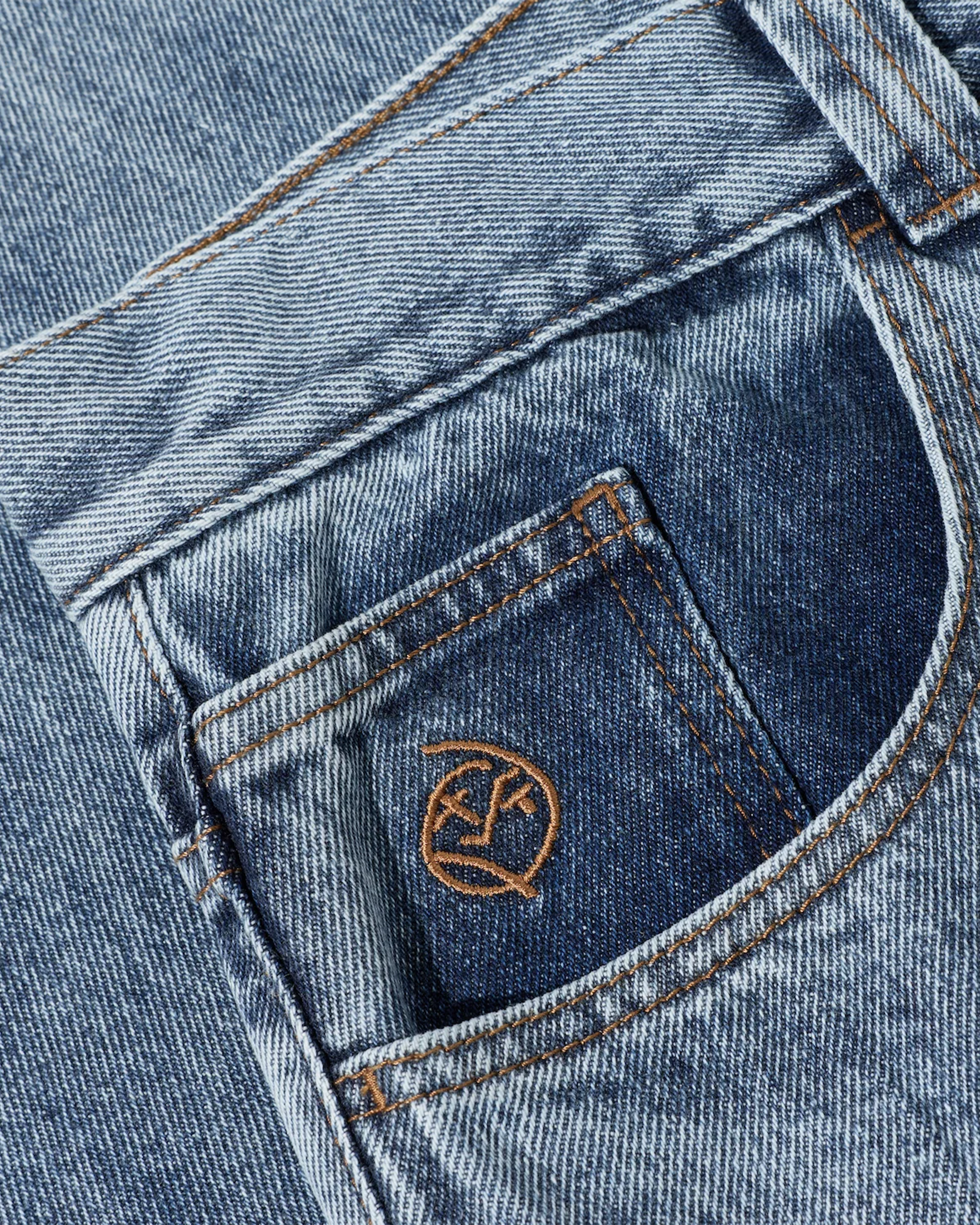 Polar Big Boy Pants Heavy Washed Blue