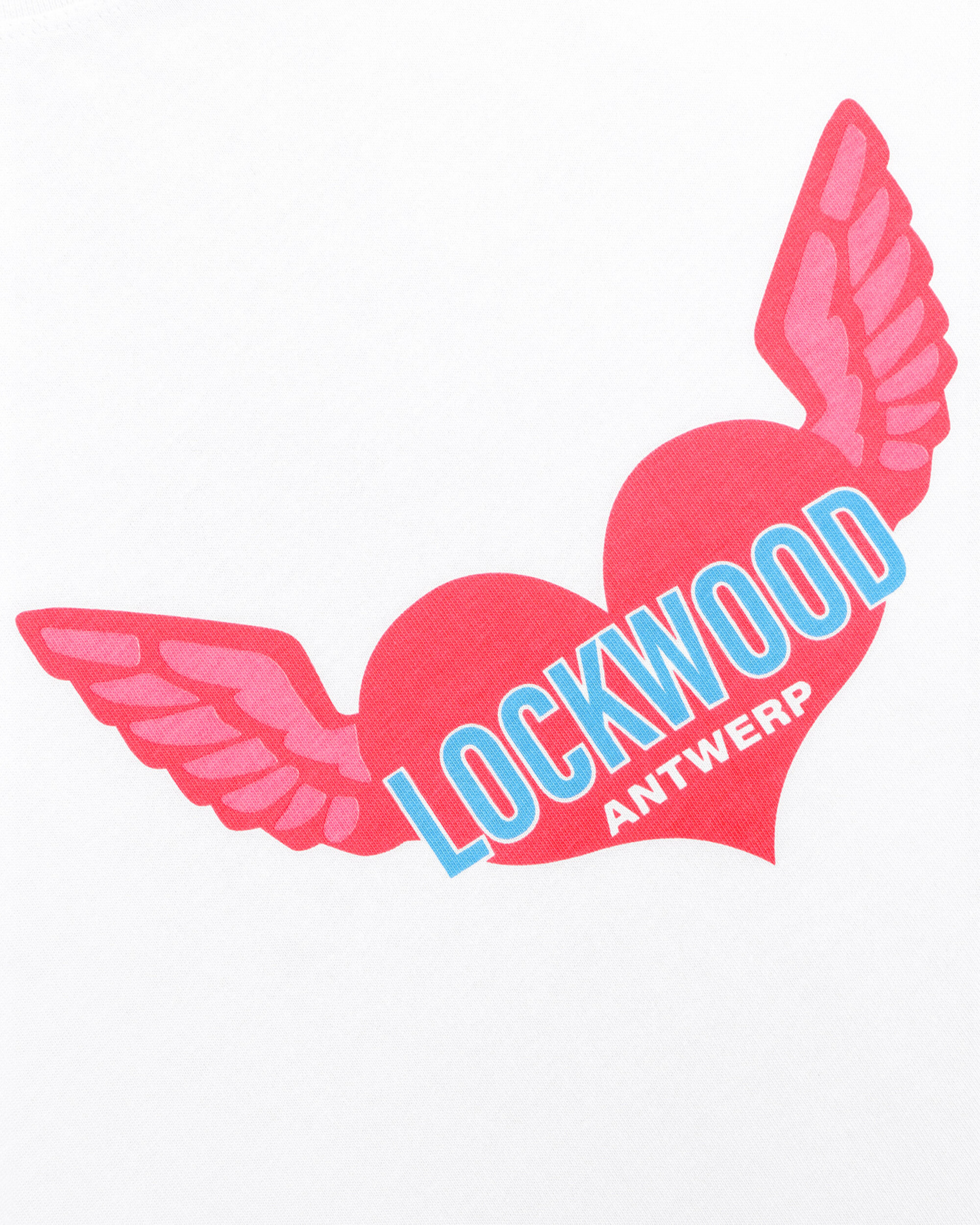 Lockwood Winged Heart T-Shirt - White