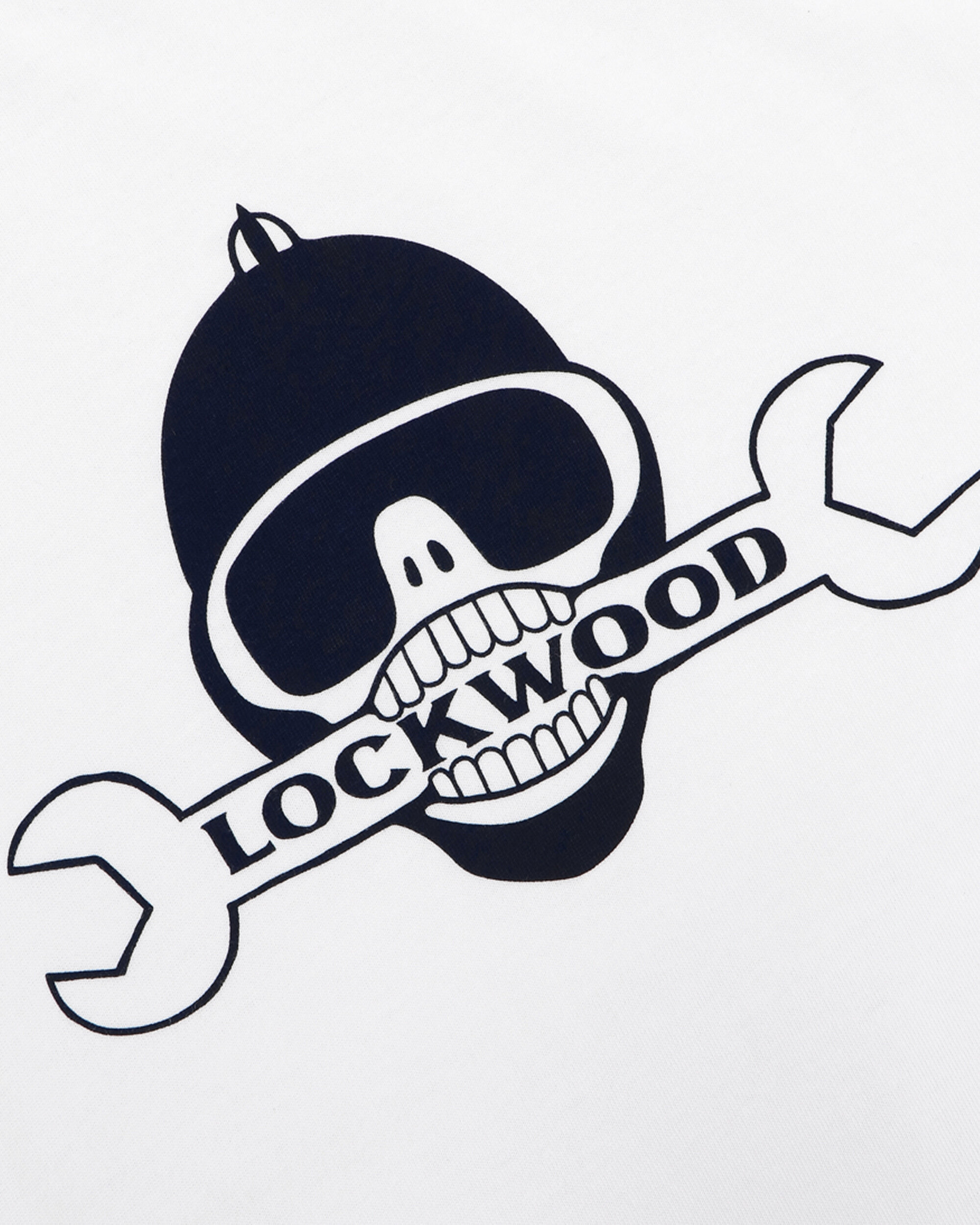 Lockwood Wrench Monkey T-Shirt - White
