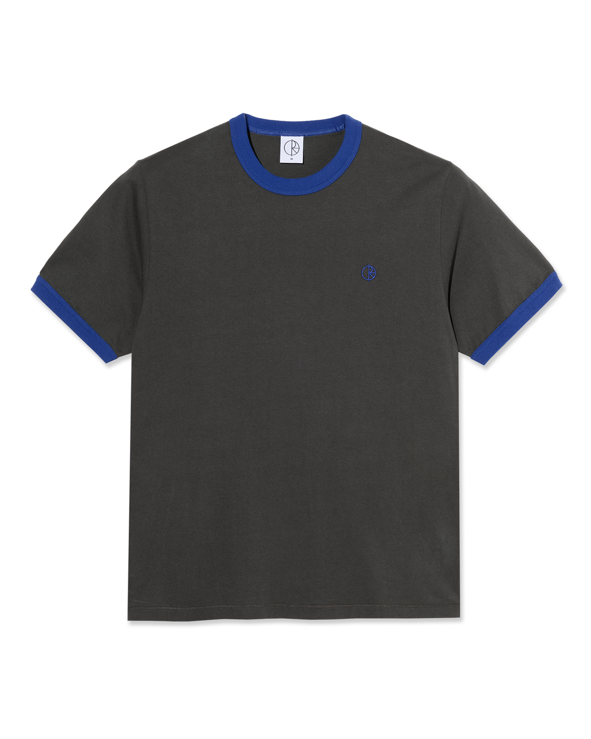 Polar Ringer Tee Dirty Black/Egyptian Blue