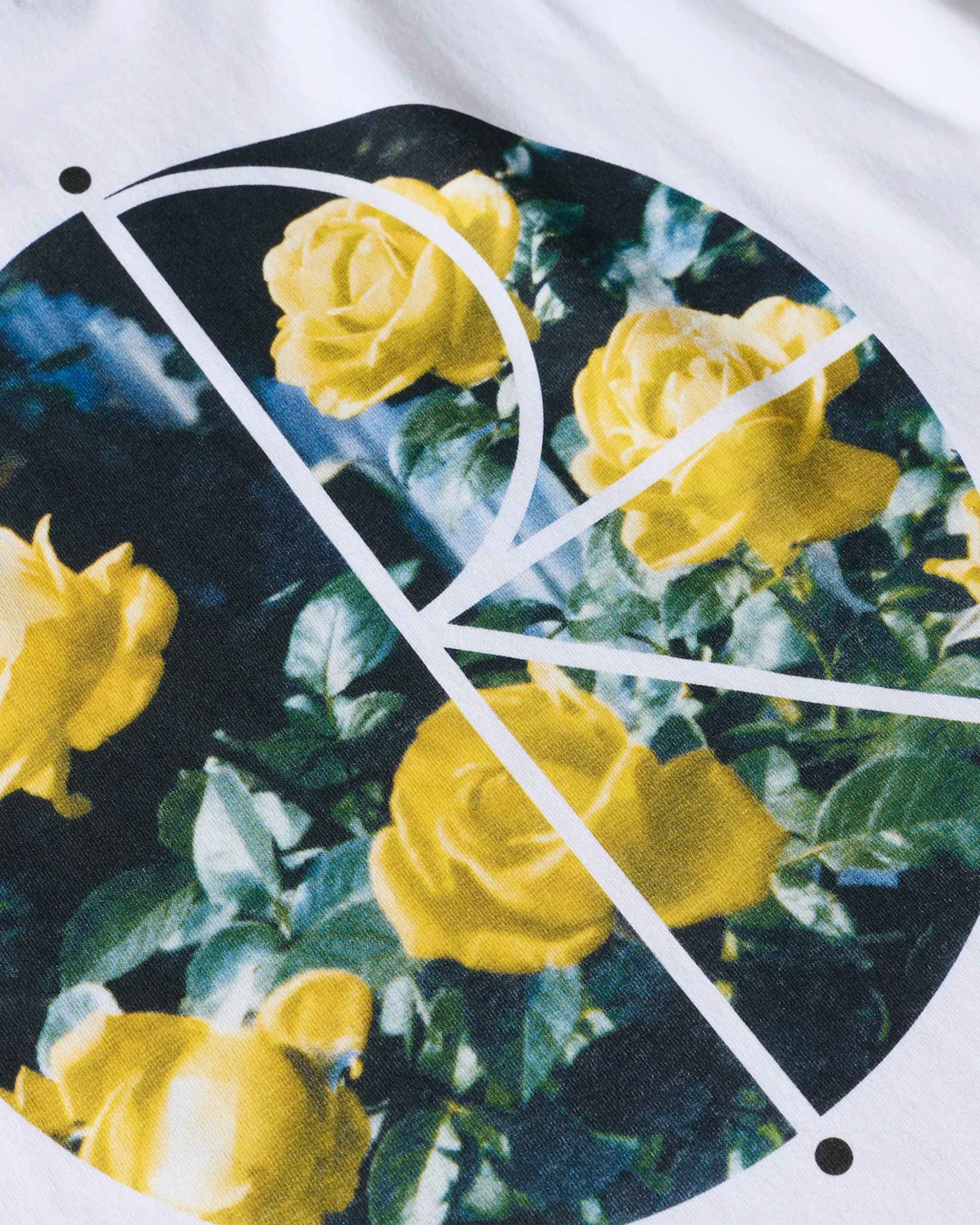 Polar Fill Logo Tee Märtas Roses White