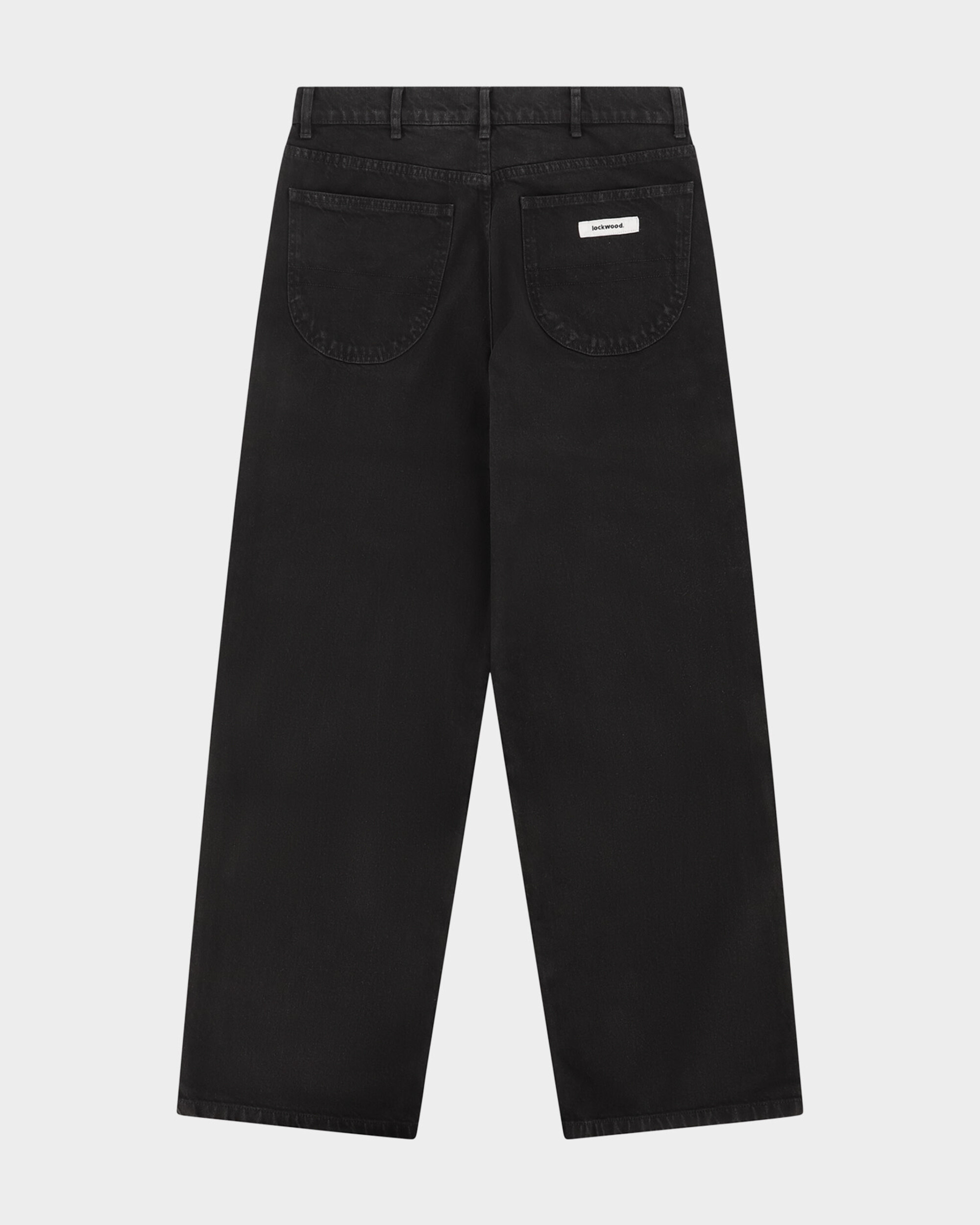 Lockwood Straight Baggy Jeans - Overdye Black